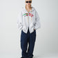 Felt Arch  Zip Hoodie