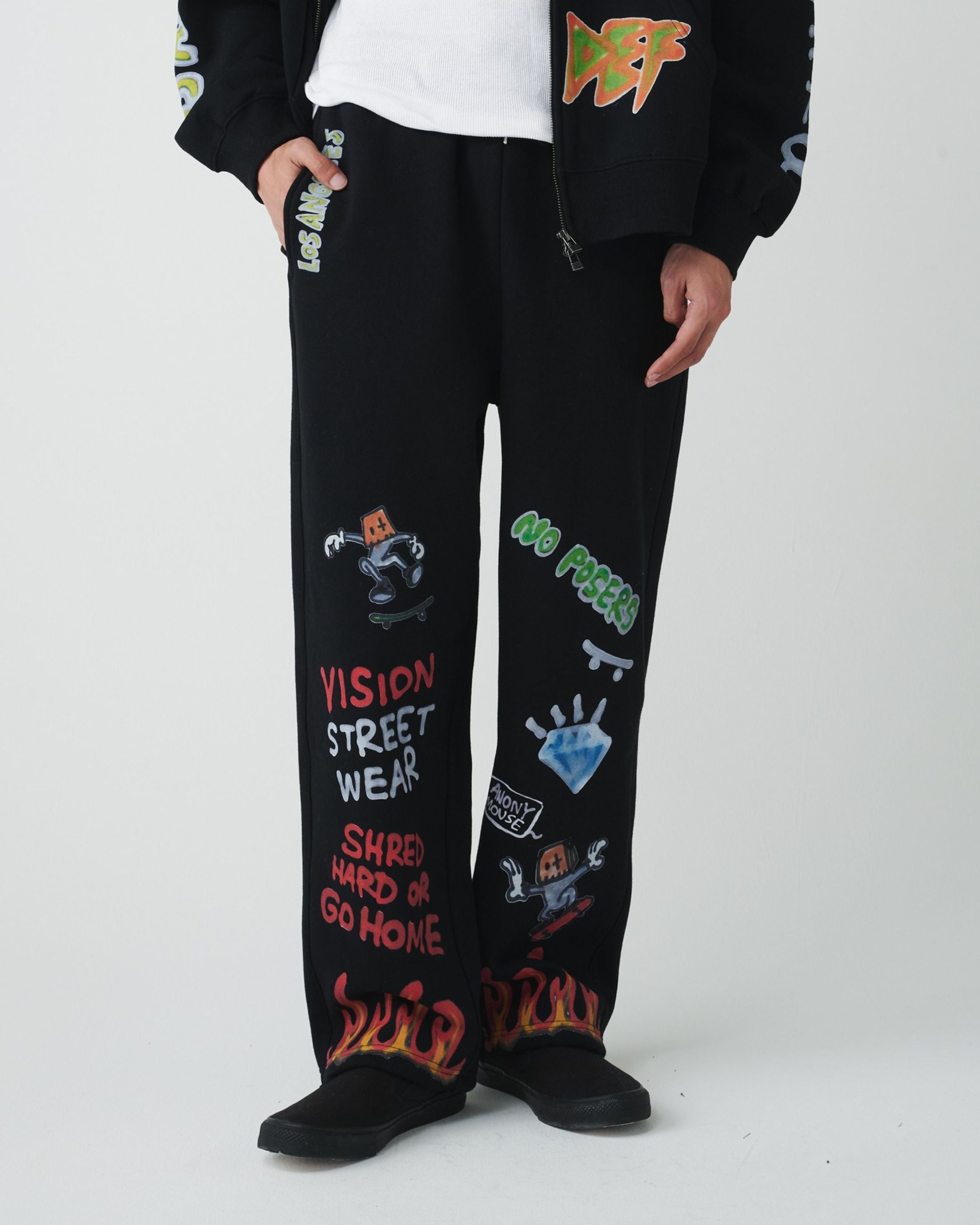 【guernika】All-Print  Sweat Pants