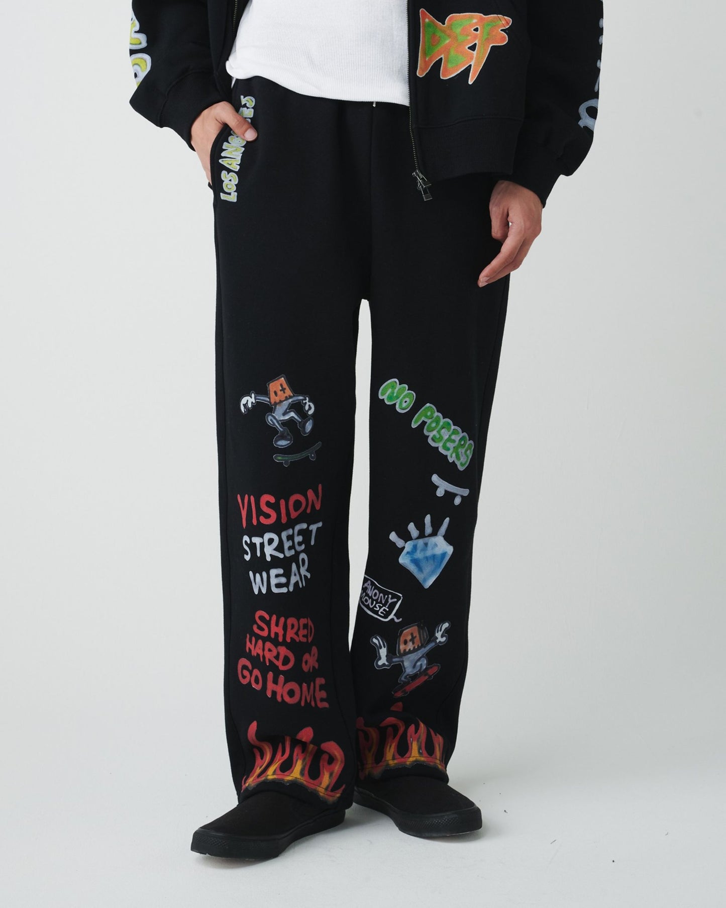 【guernika】All-Print  Sweat Pants