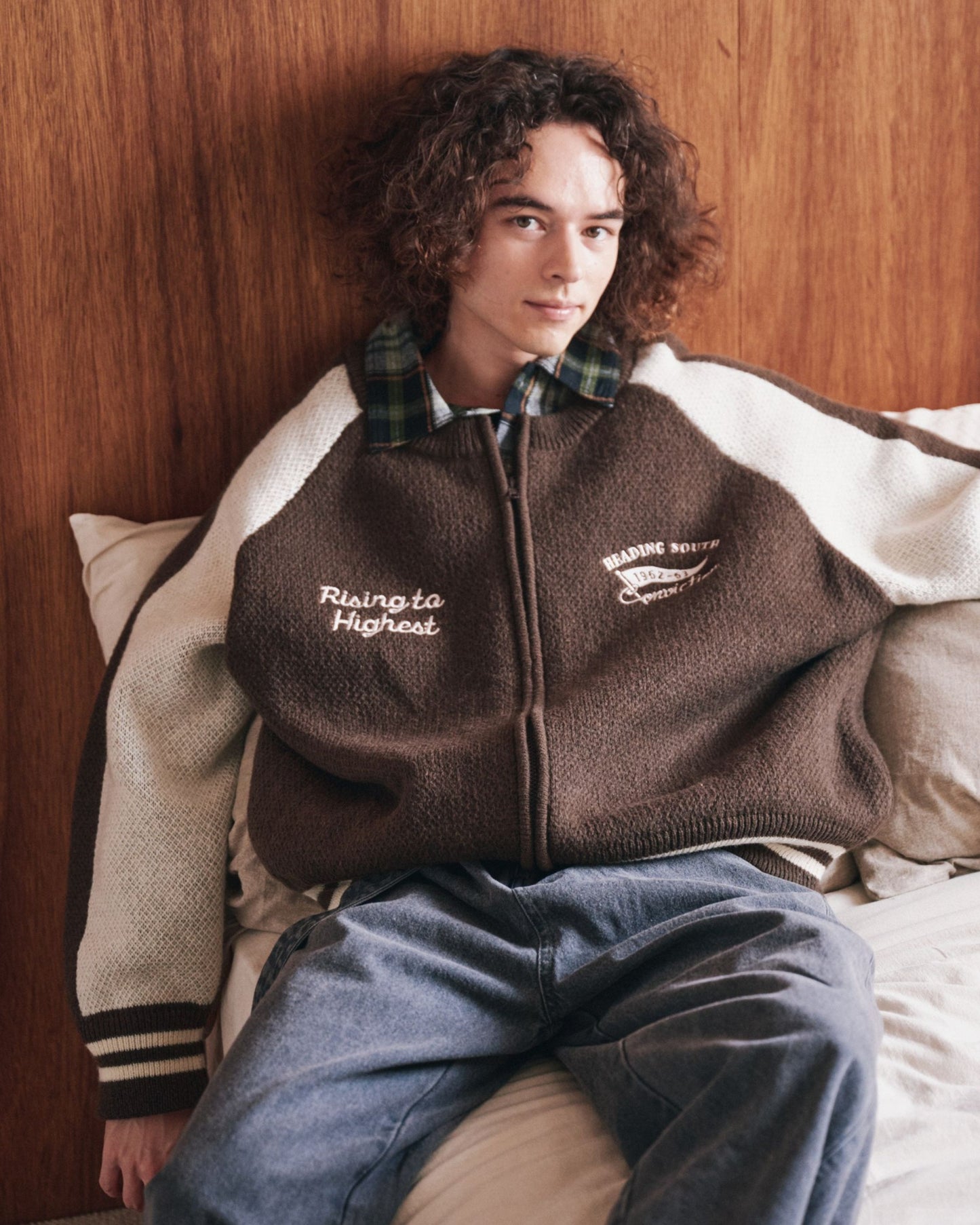 Tiger Knit Souvenir Jacket