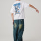 Spray Illust Tee / スプレーアートイラストTシャツ
