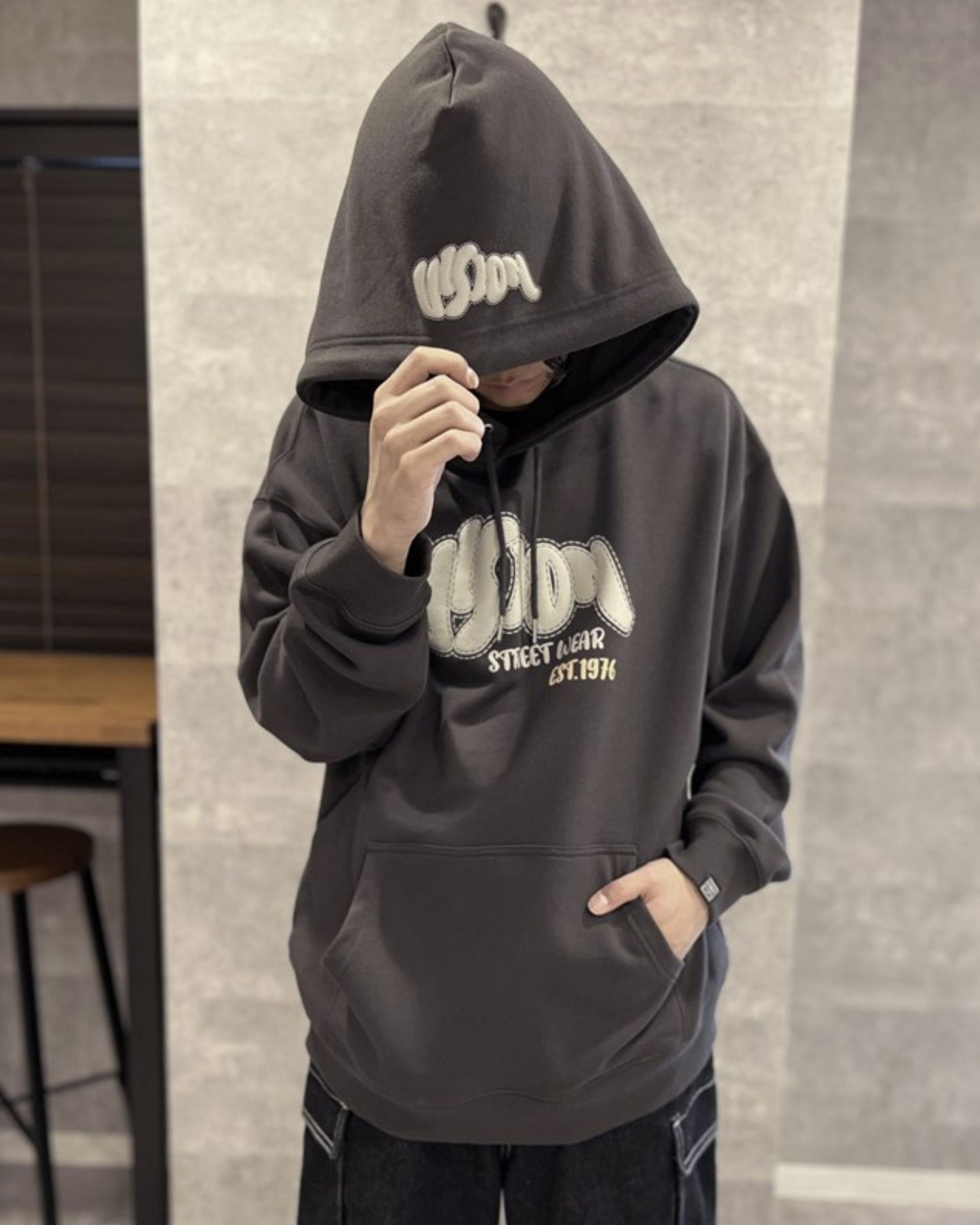 Stitch Logo Hoodie