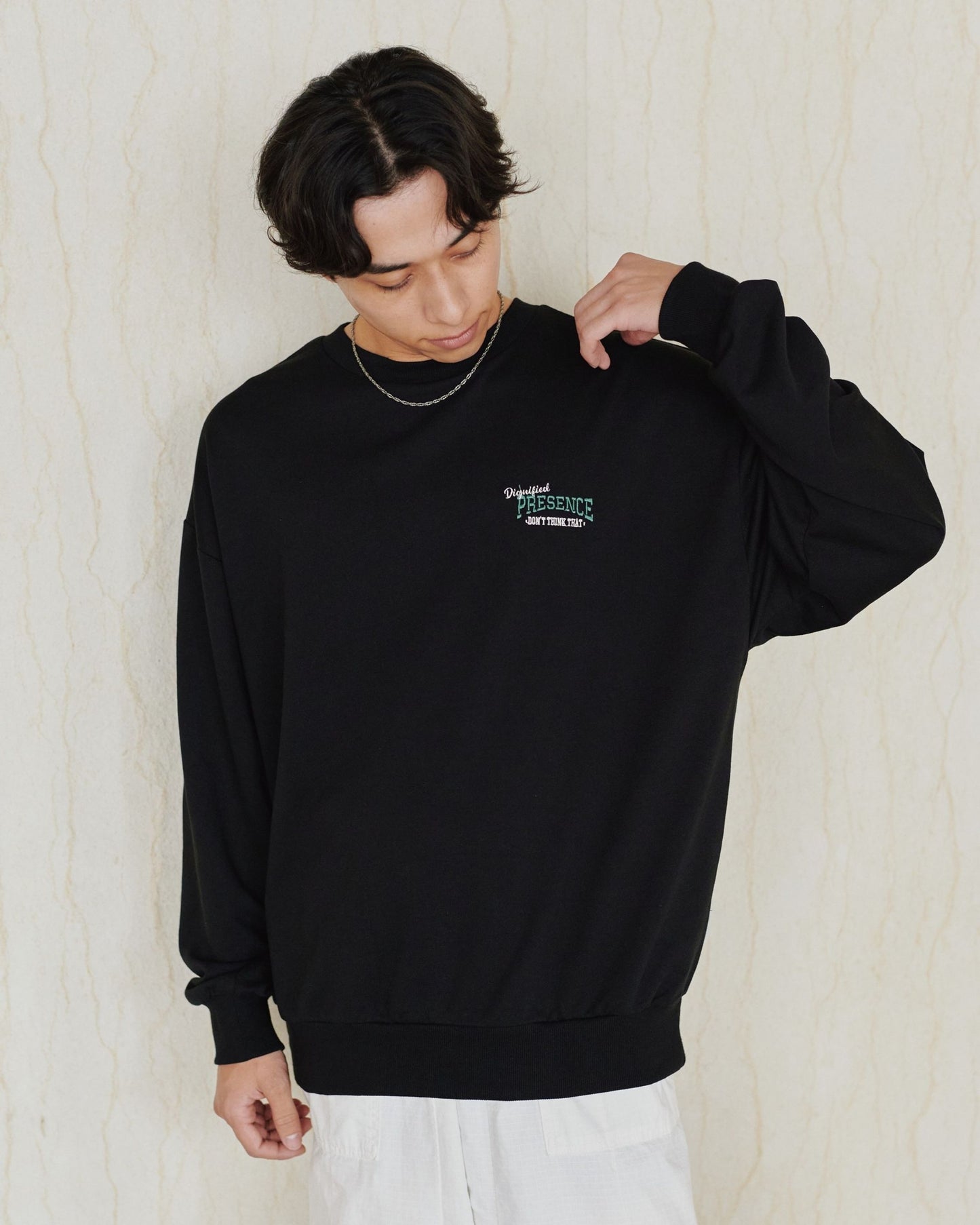 チベタンラグスウェット　クマ柄