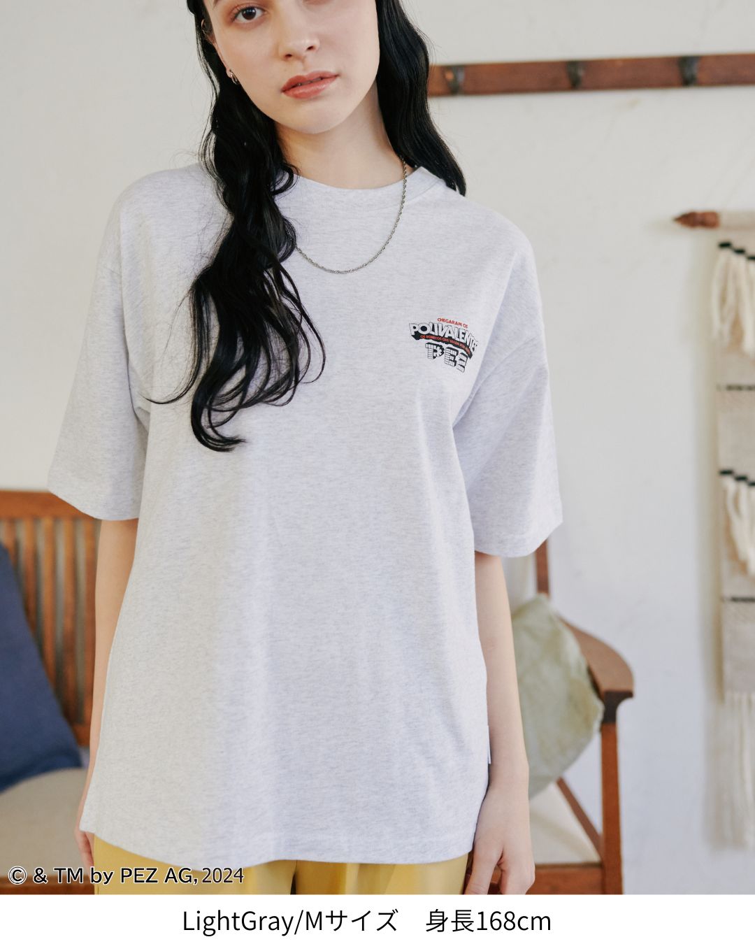 【PEZ】バックプリントTシャツ