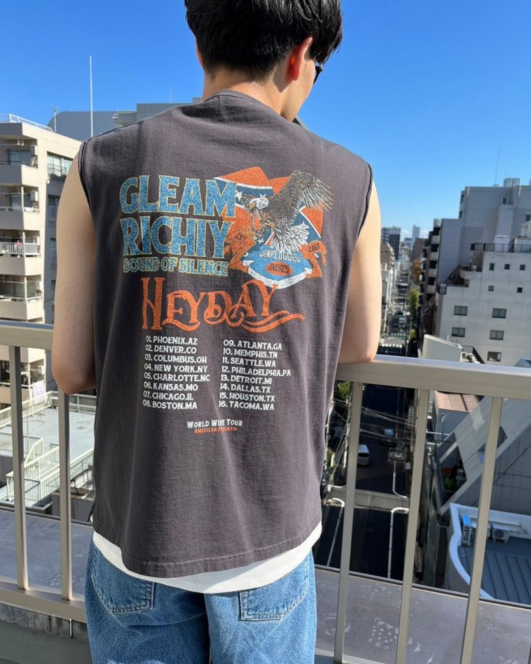 ノースリツアーTシャツ