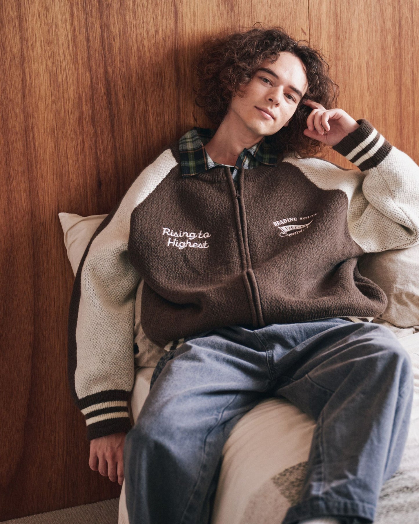 Tiger Knit Souvenir Jacket