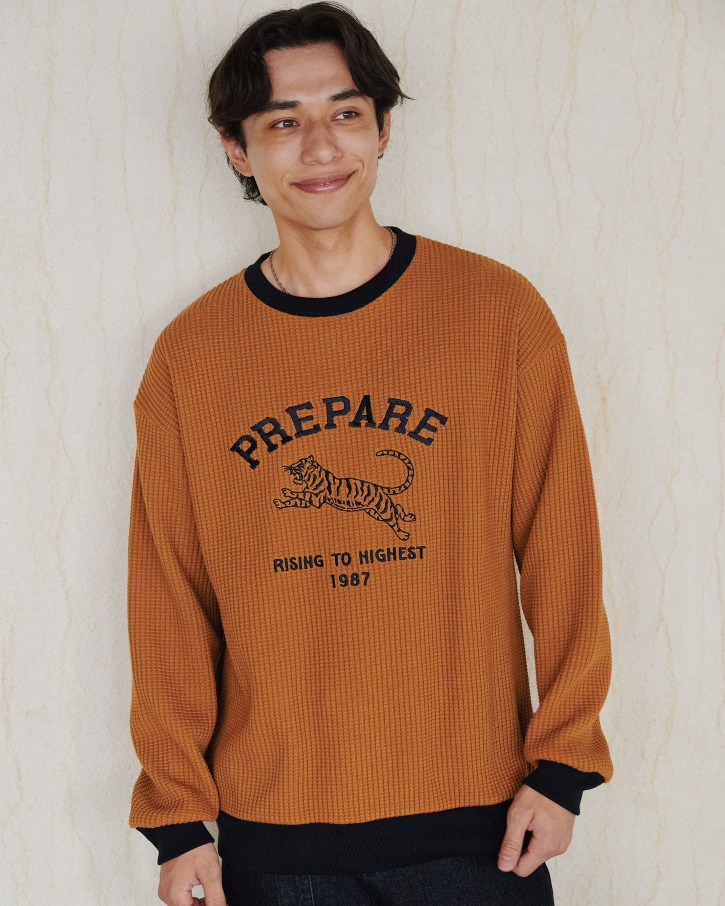 Tiger Waffle Sweatshirt