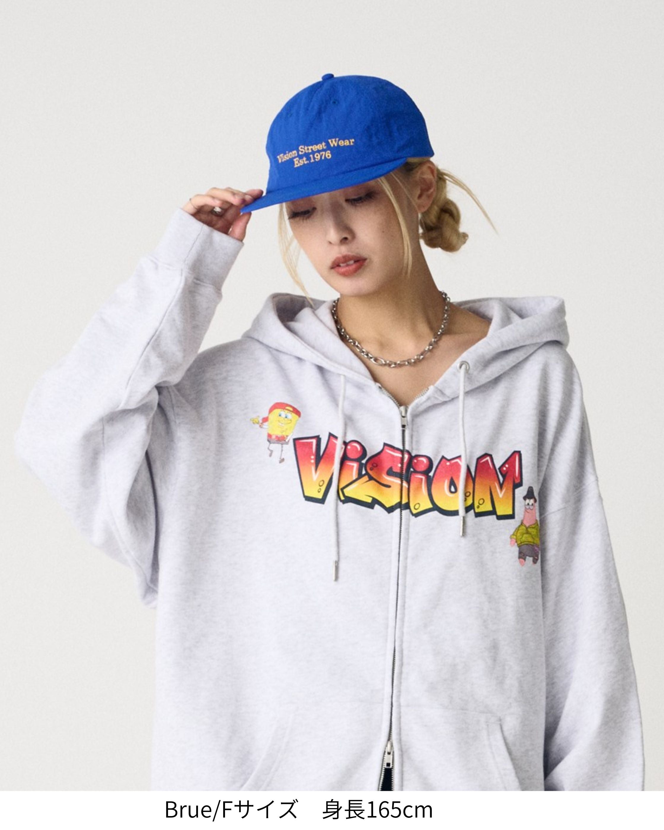 VISION STREET WEAR】Nylon cap / ロゴ刺繍ナイロンキャップ – Ha-Li-C