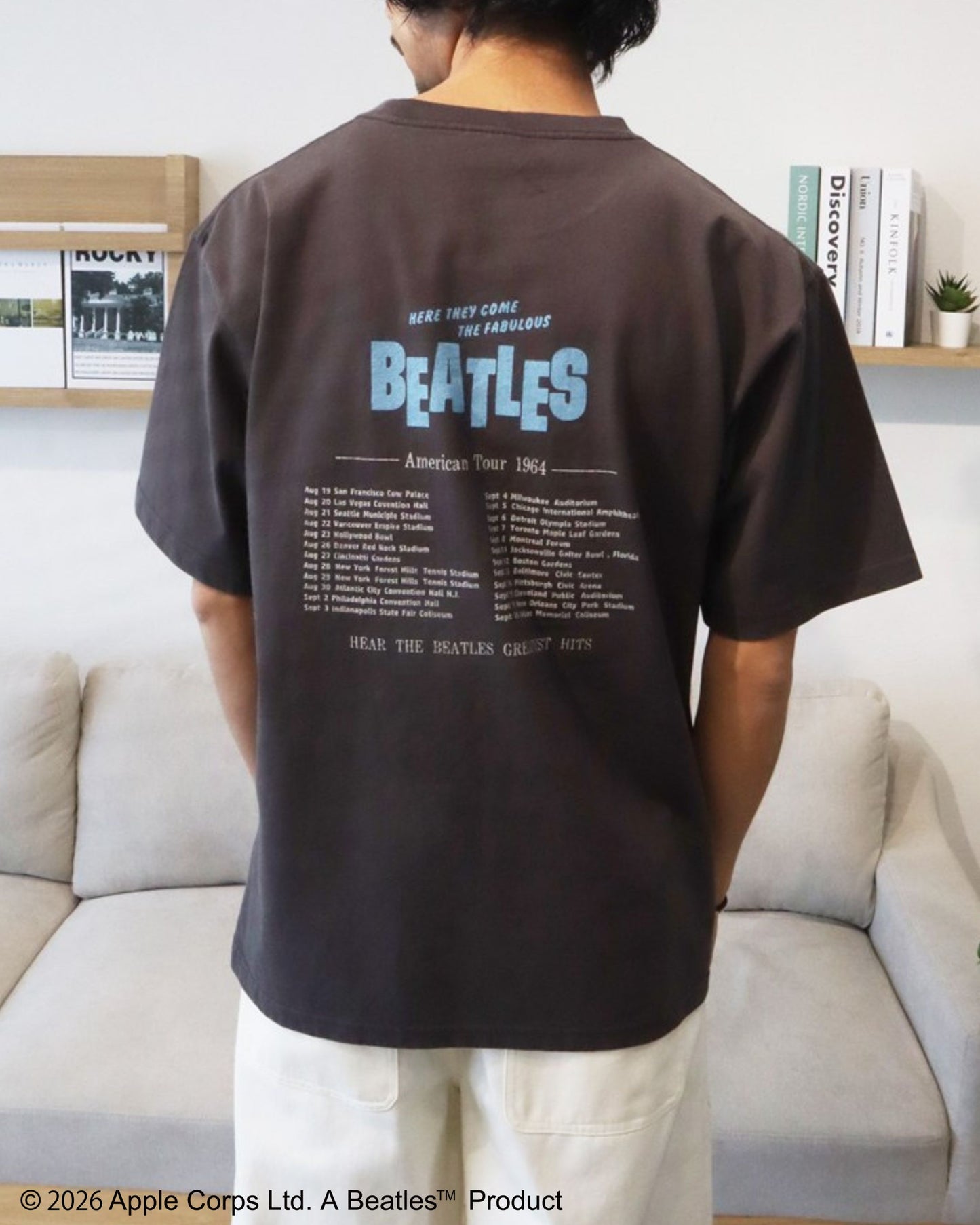 【ビートルズ】ツアープリントT