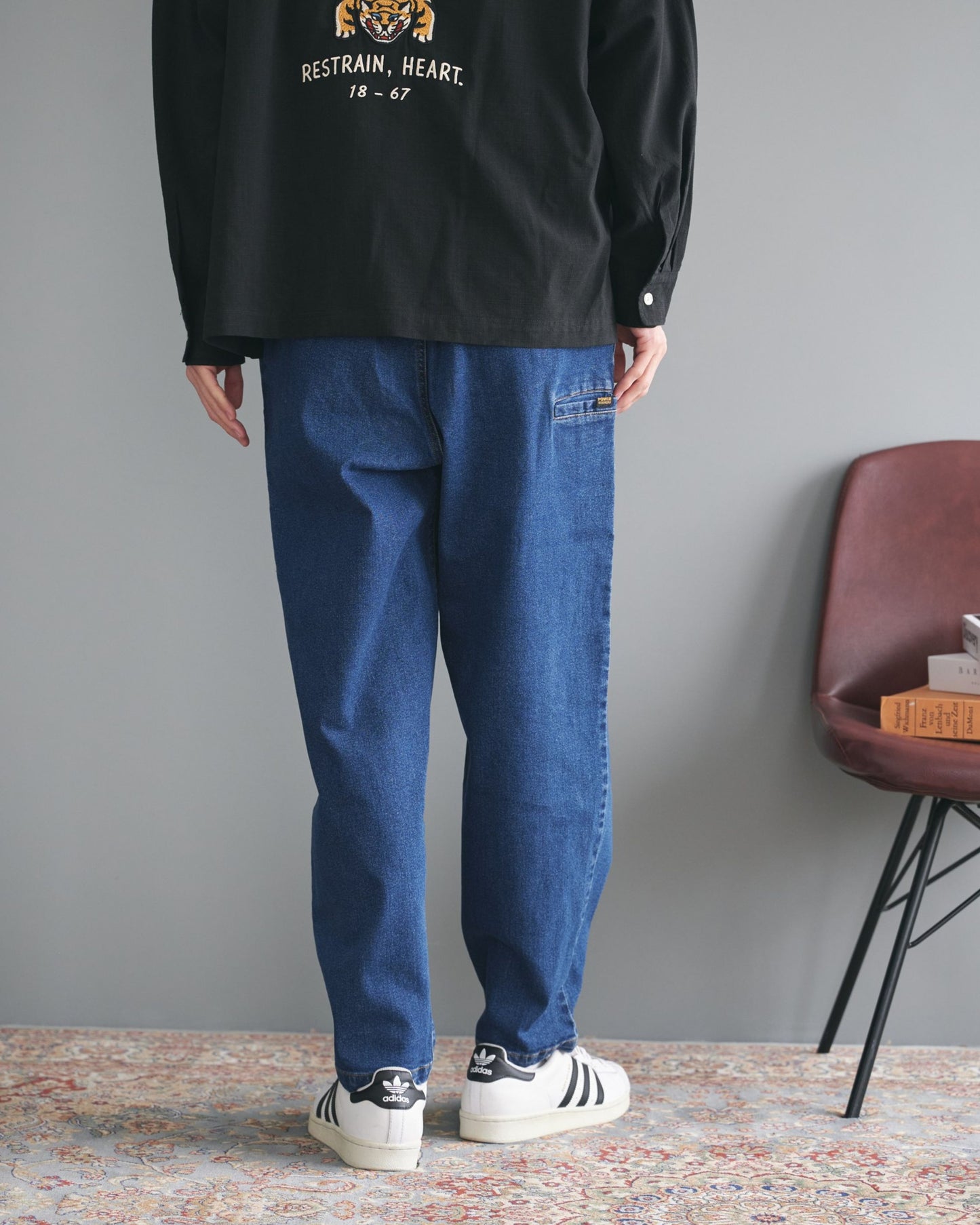 Wide Tapered Denim
