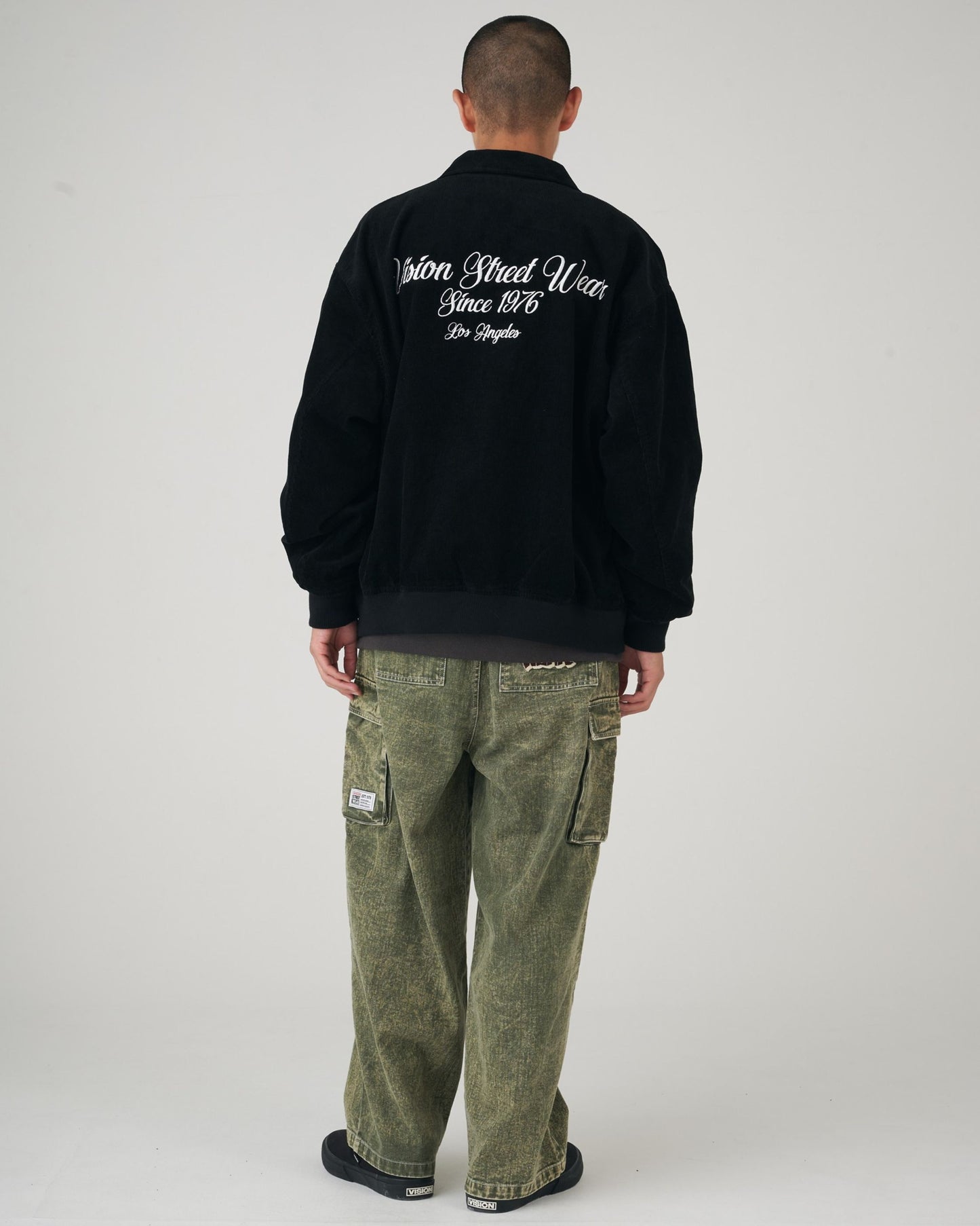 Embroidered Corduroy Jacket