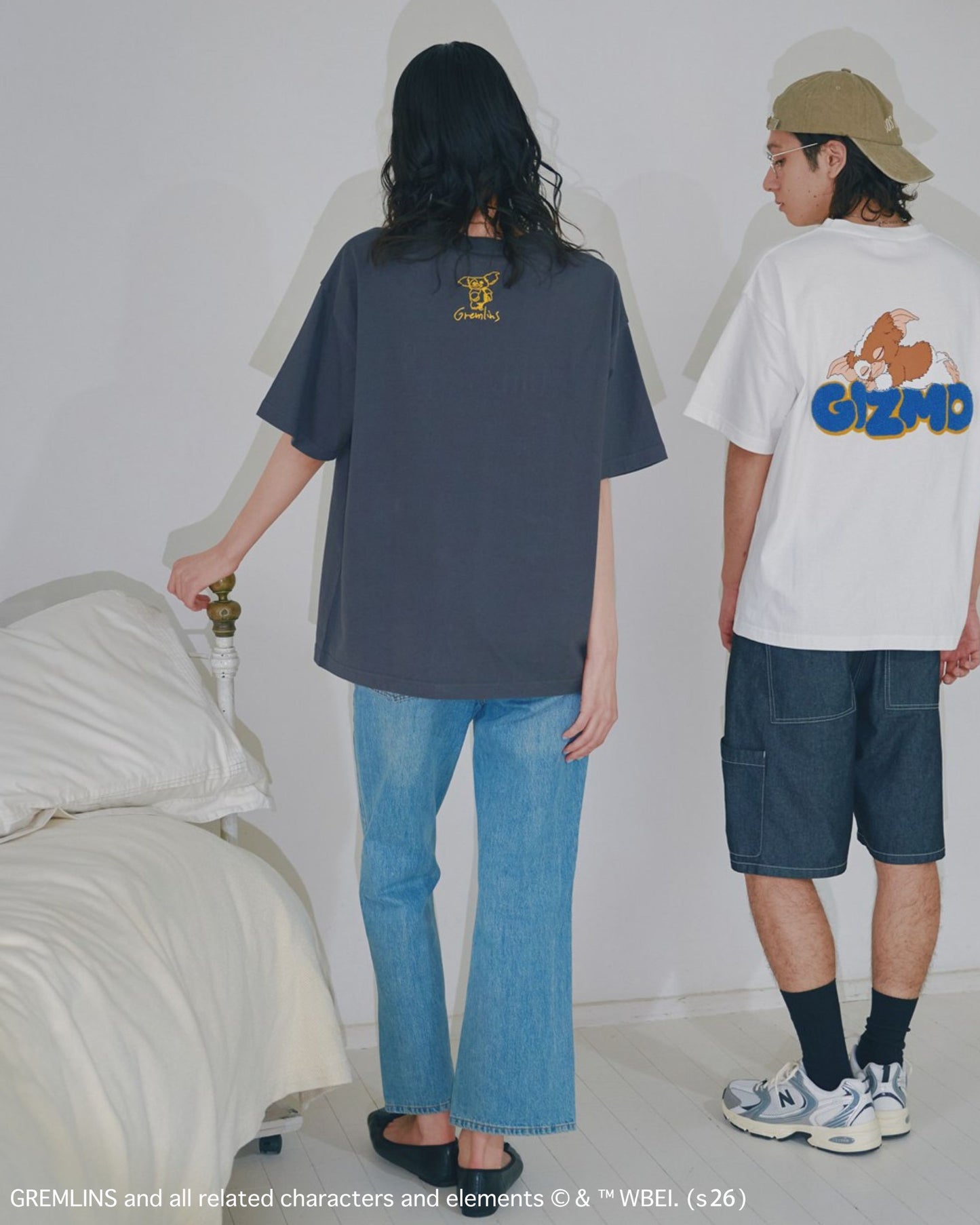 【グレムリン】ギズモ　ラクガキ刺繍フォトT