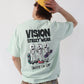 Skull Dry T / 清涼素材スカルTシャツ