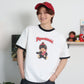 【モンチッチ】リンガーTシャツ