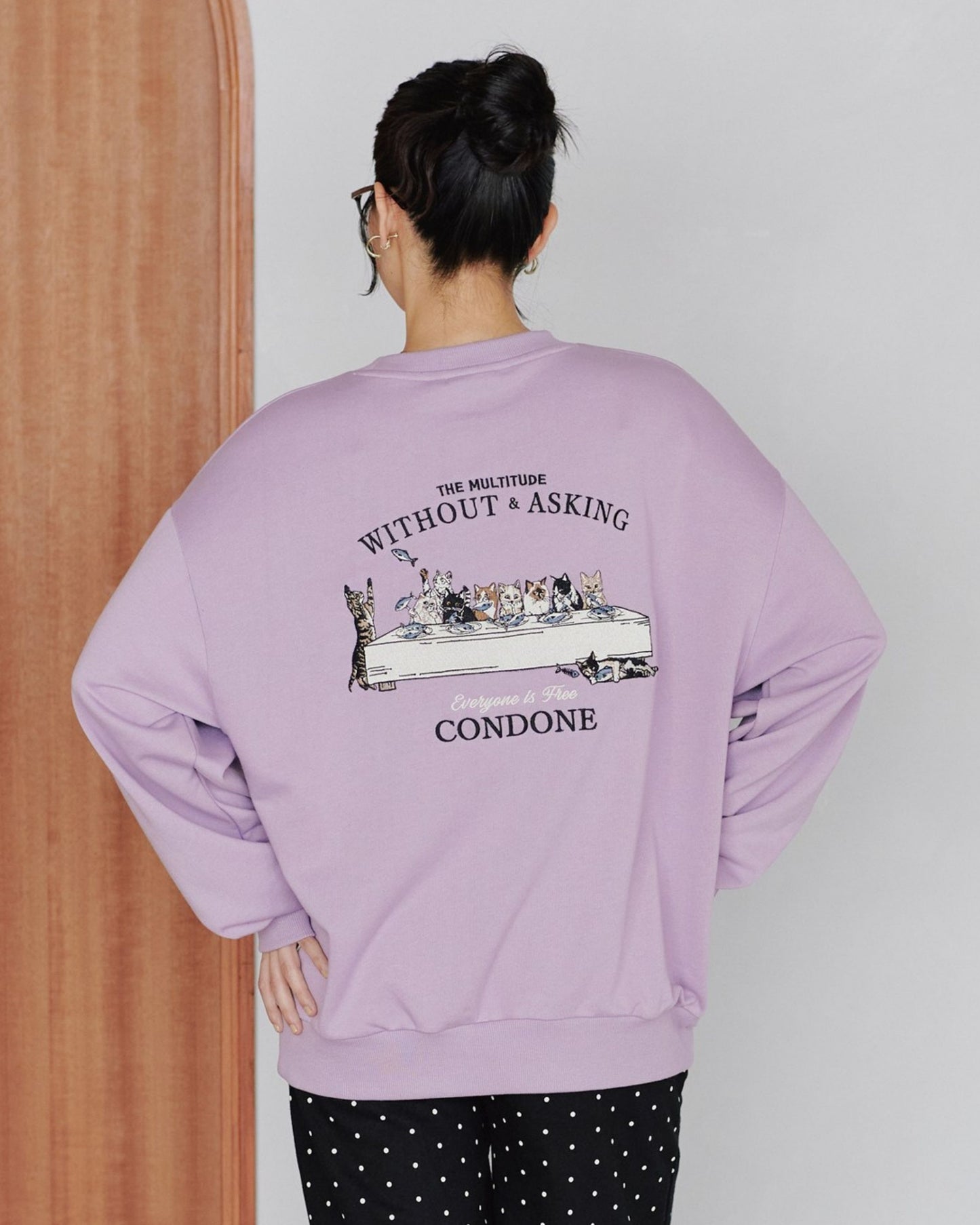 ディナーネコスウェット