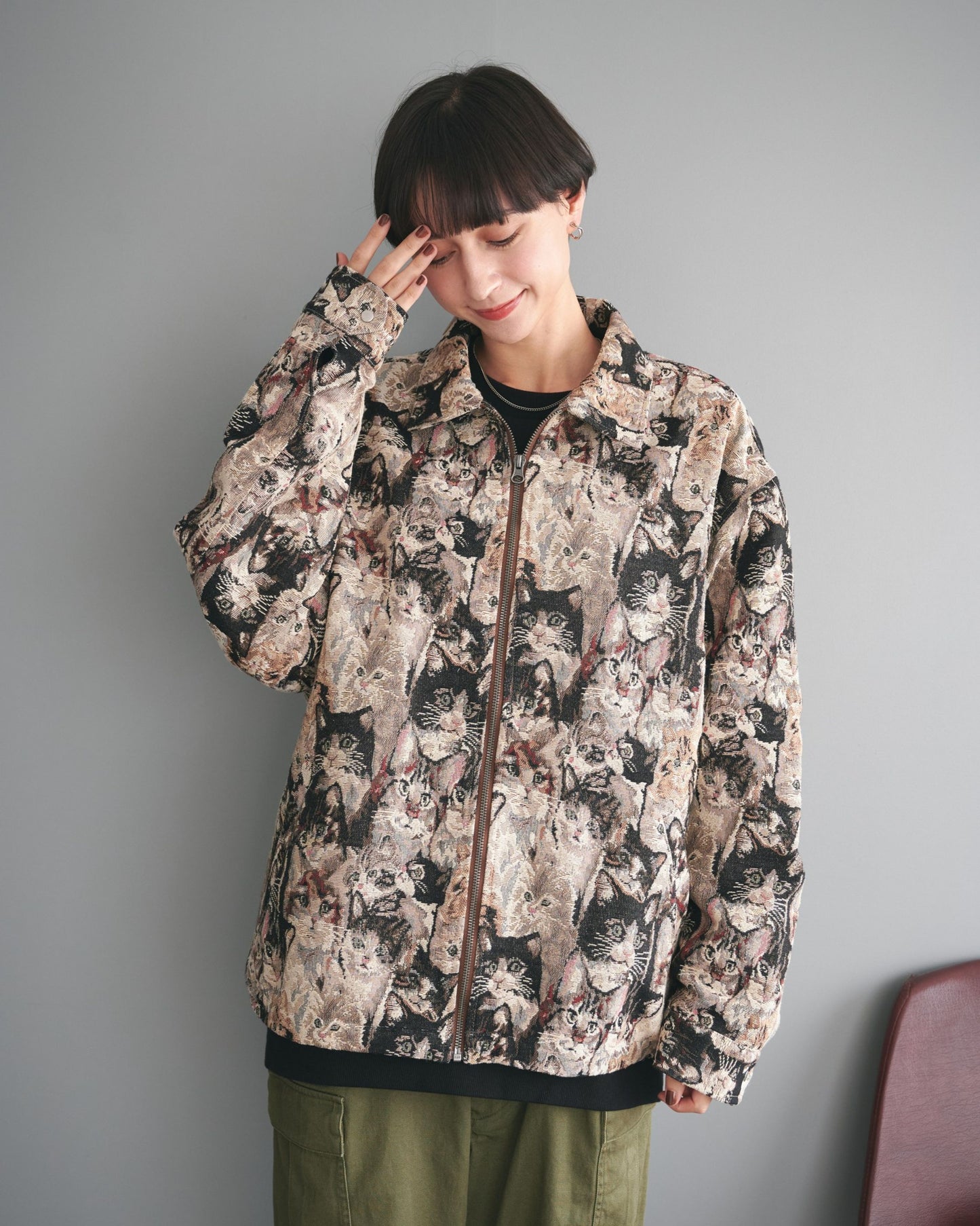 Animal Gobelin Jacket