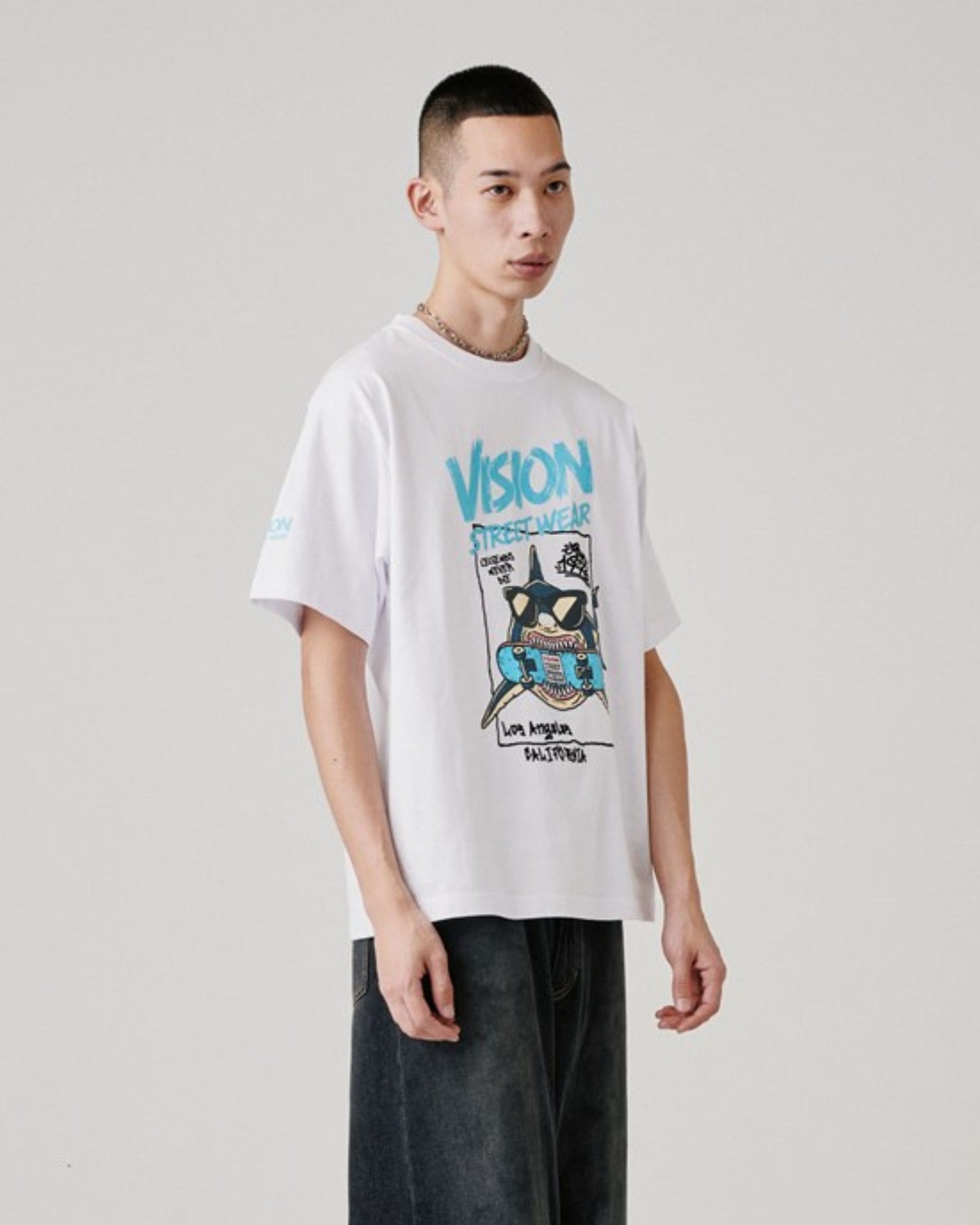 Shark  Graphic Tee / シャークグラフィックT　