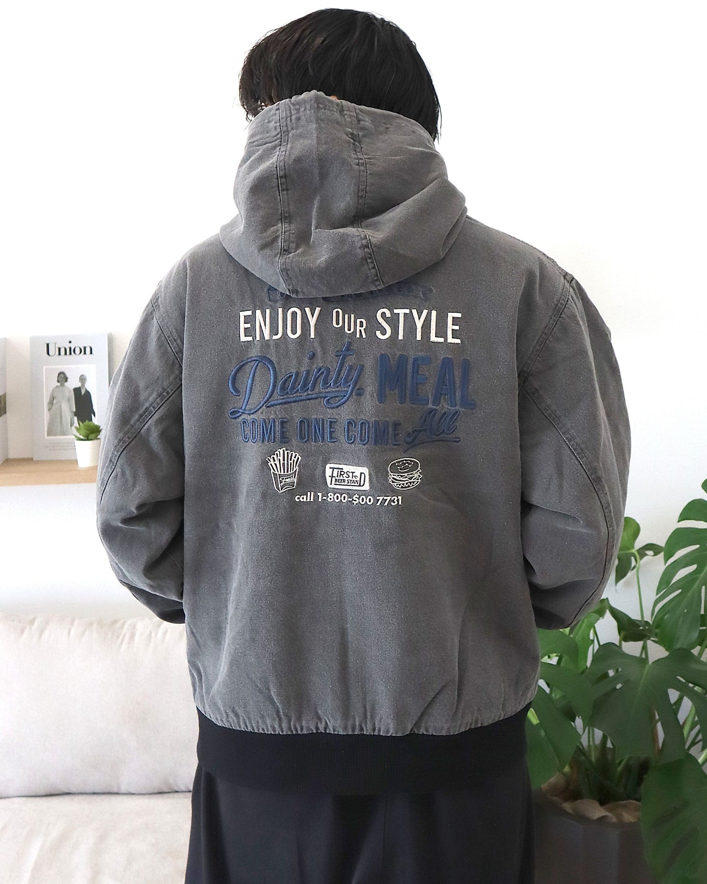 中綿デニムジャケット