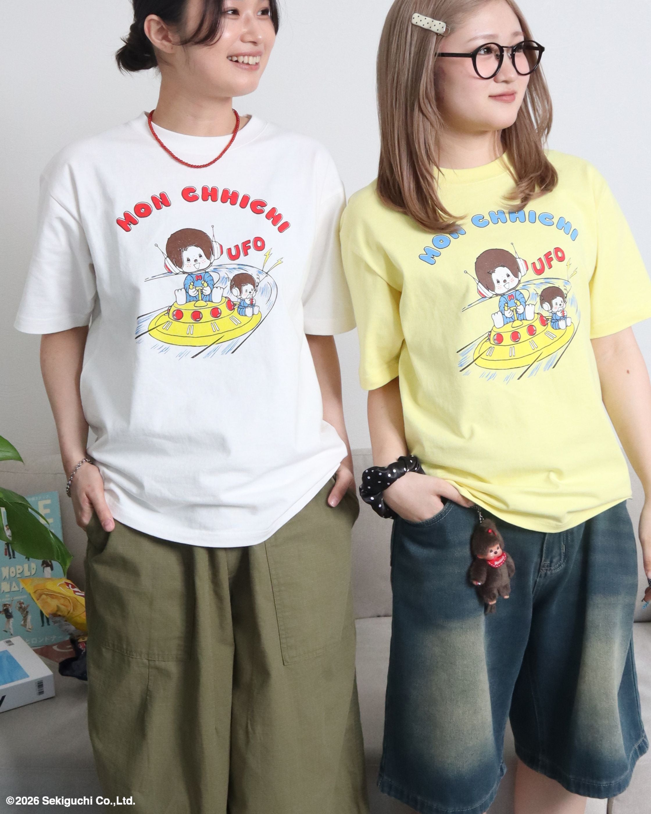 新品未使用　UFOTシャツモンチッチ　セキグチ　sekiguchi モンチッチ】UFOイラストTシャツ – Ha-Li-C STORE（ハリックストア