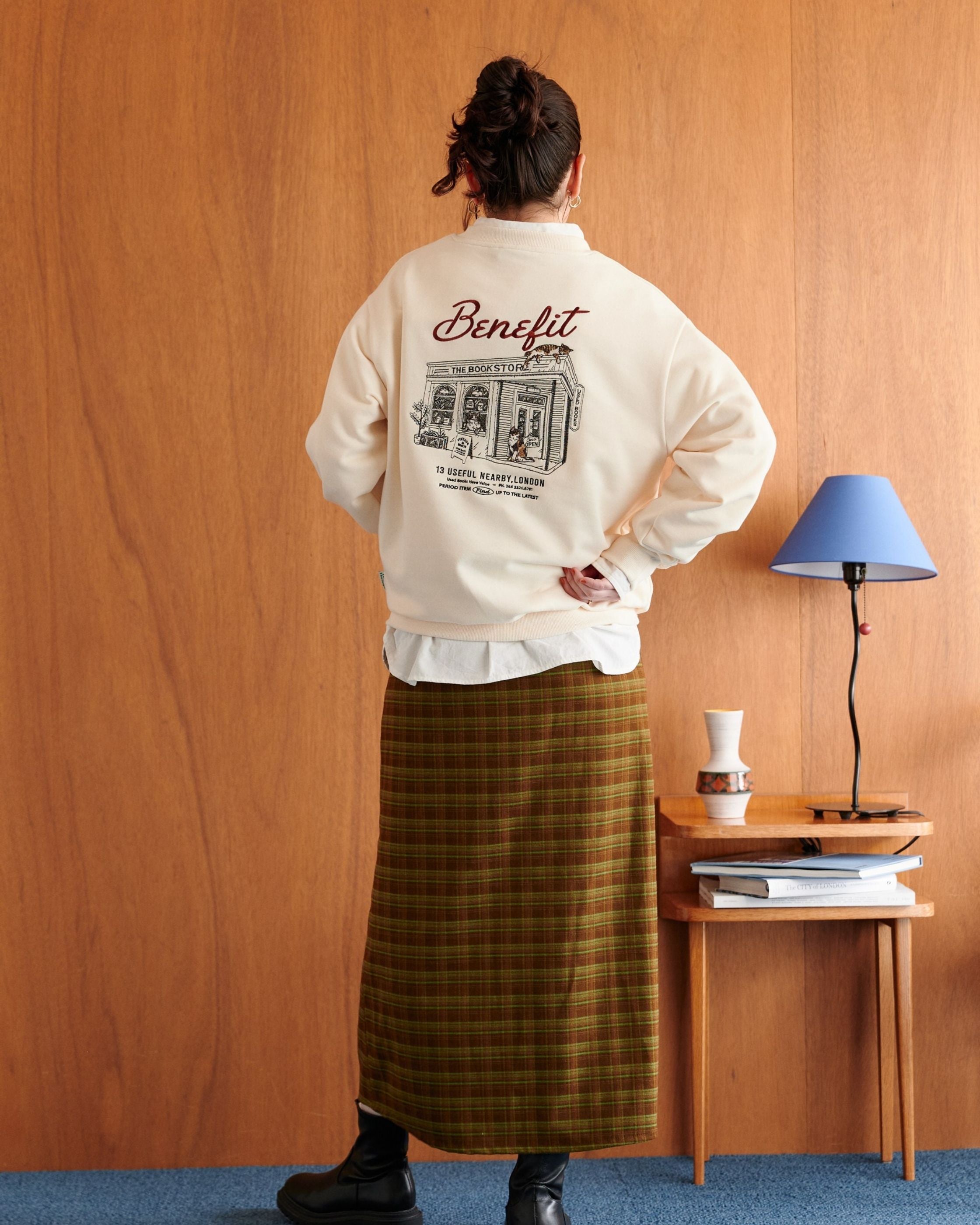 POWER TO THE PEOPLE】ネコショップ刺繍スウェット – Ha-Li-C STORE