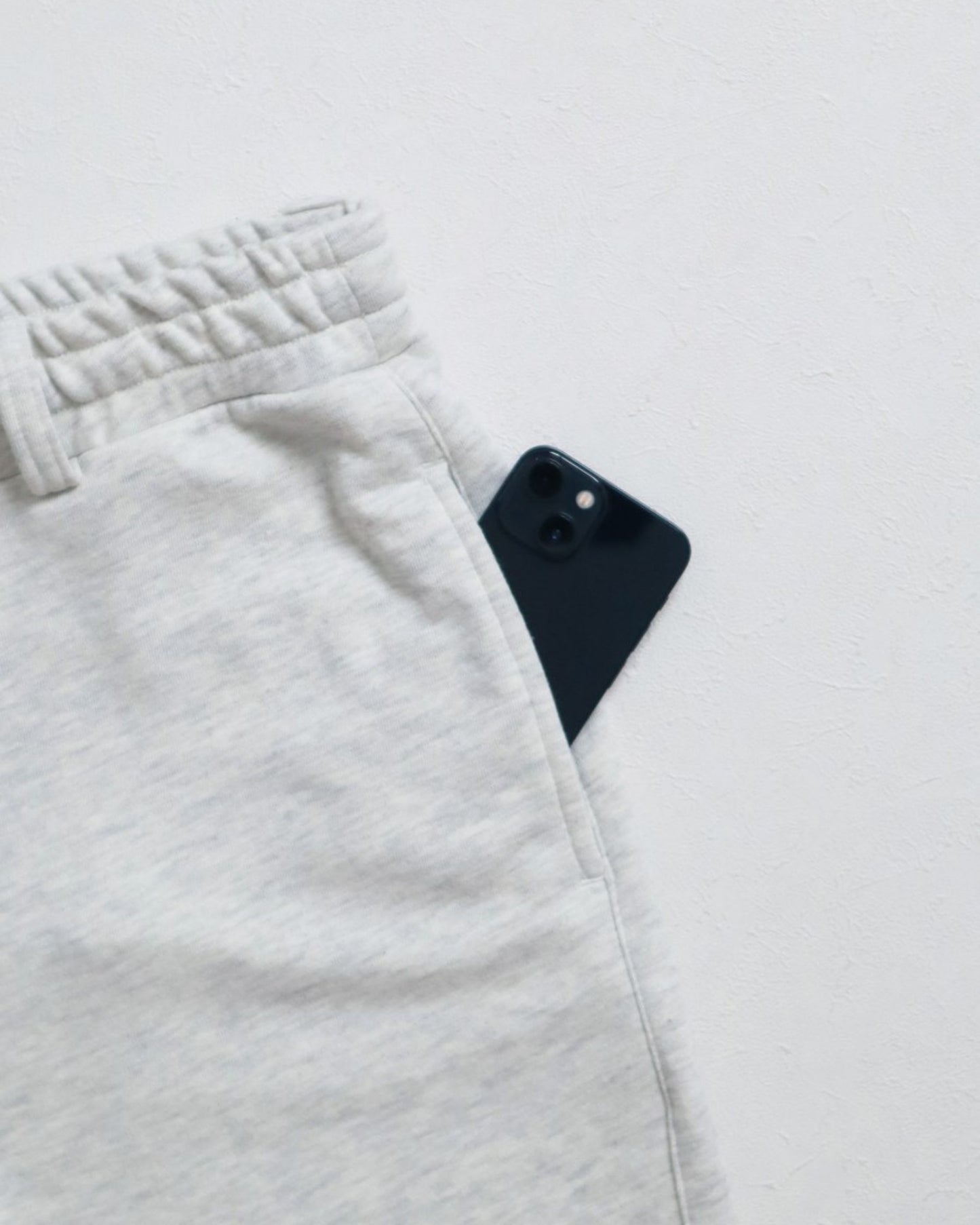 フラワー刺繍スウェットパンツ