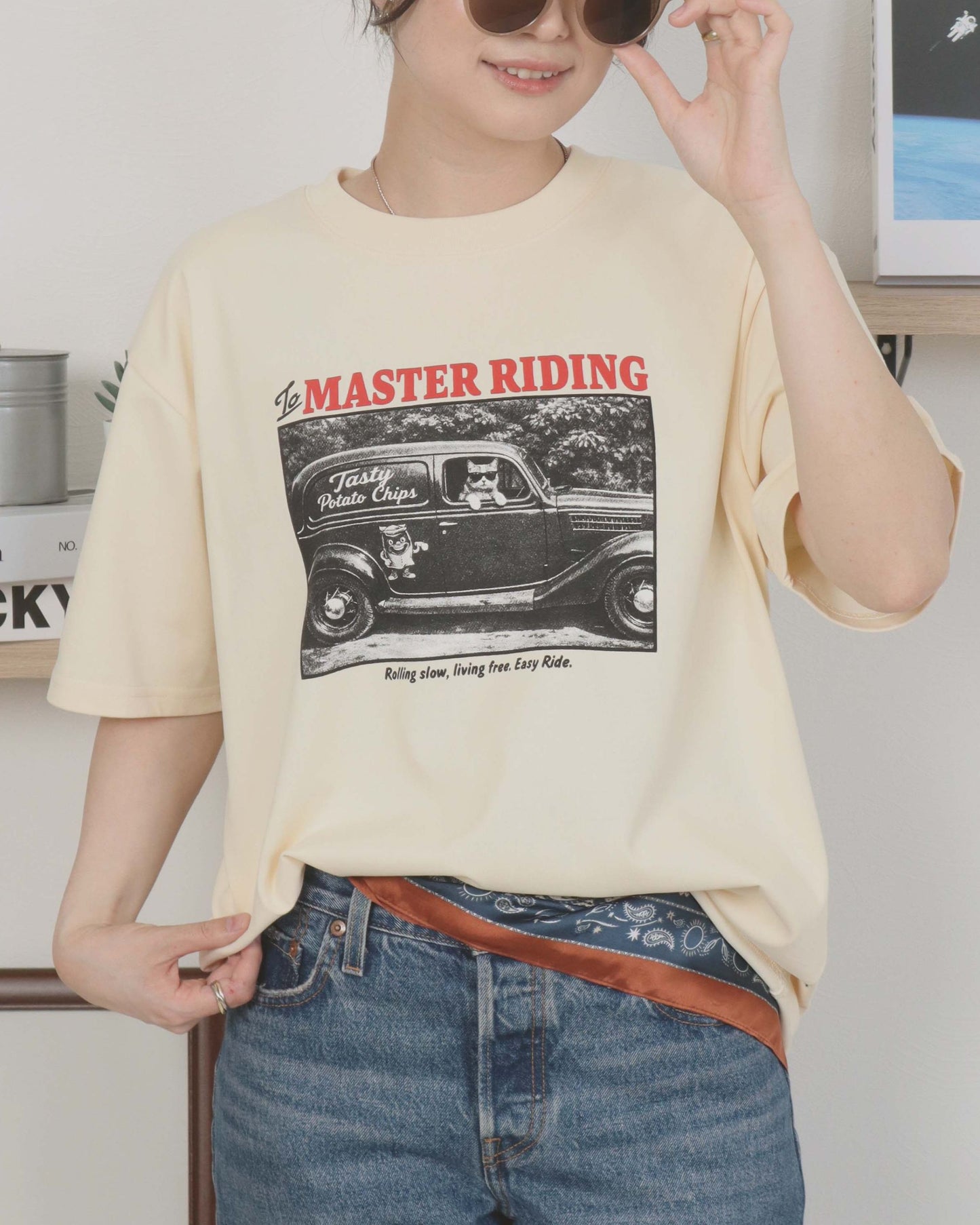 レトロネコフォトT