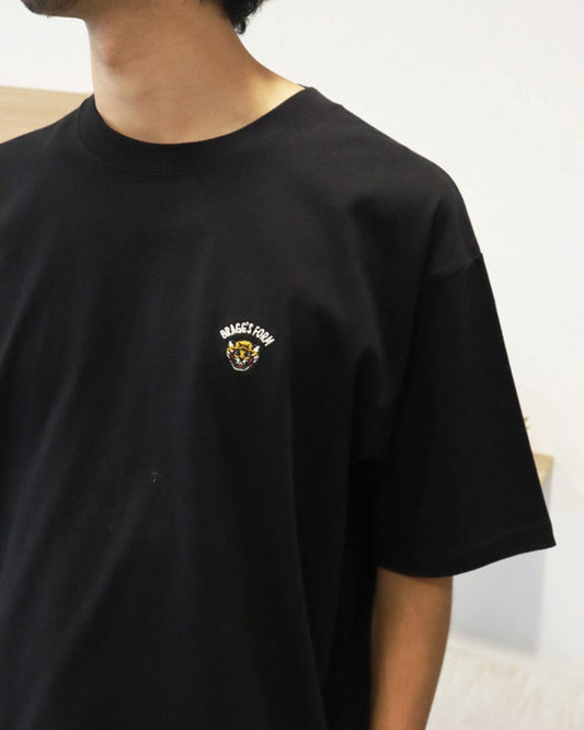 ワンポイント刺繍T　タイガー