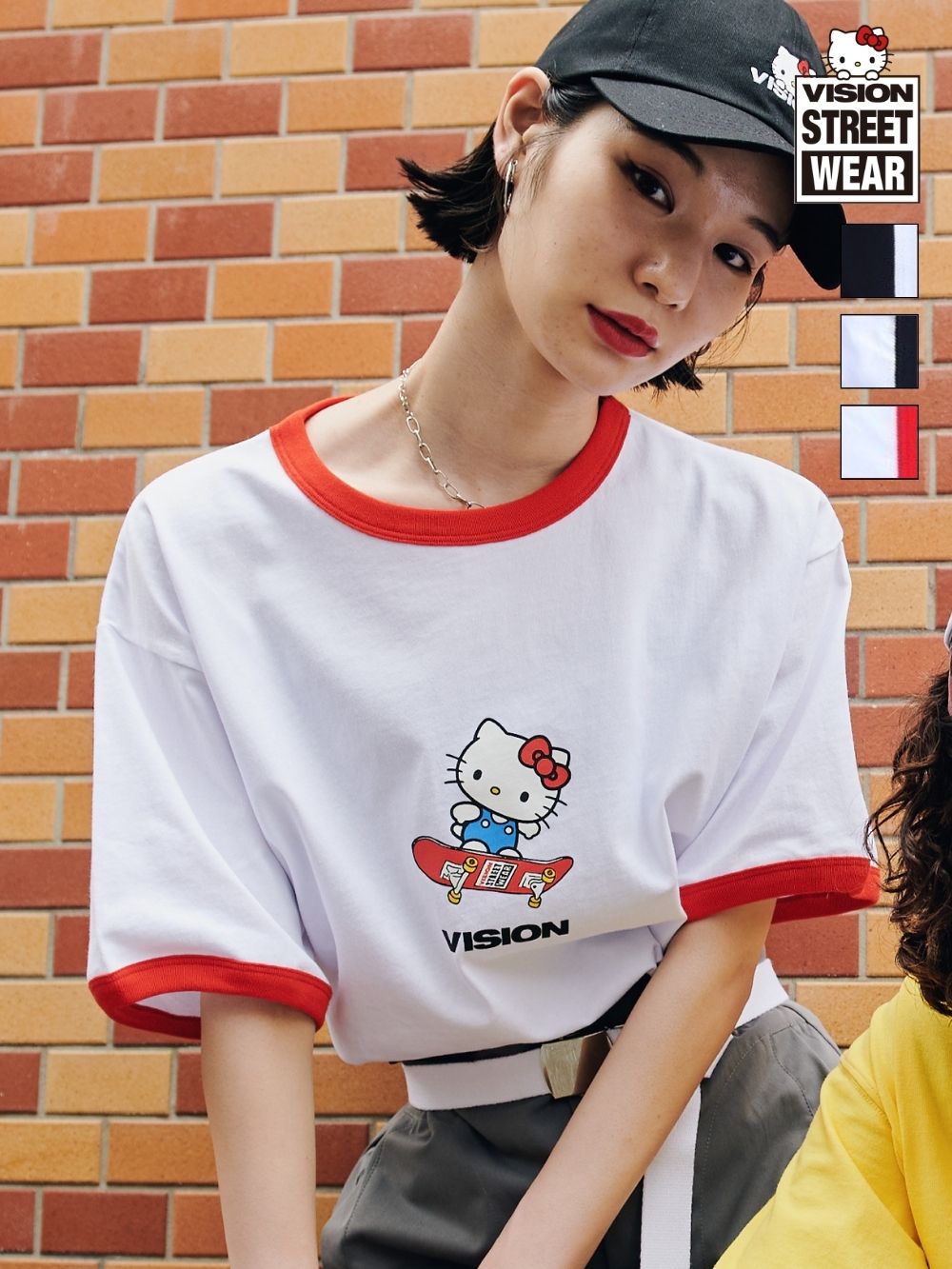 ハローキティコラボ】リンガースケボーロゴTシャツ – Ha-Li-C STORE by