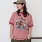 【E.T.】リンガーTシャツ