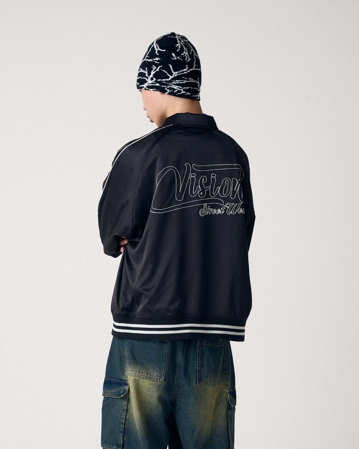 Bridge Satin Jacket / サテン刺繍スカジャン