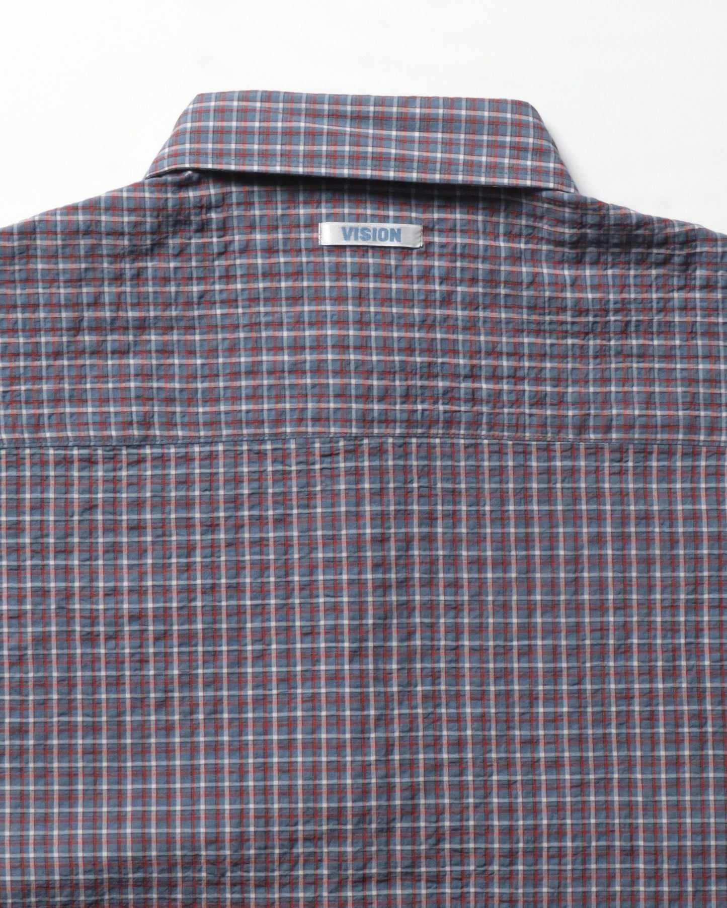 Seersucker Check Shirt / シアサッカーチェックシャツ
