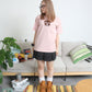 【モンチッチ】刺繍Tシャツ