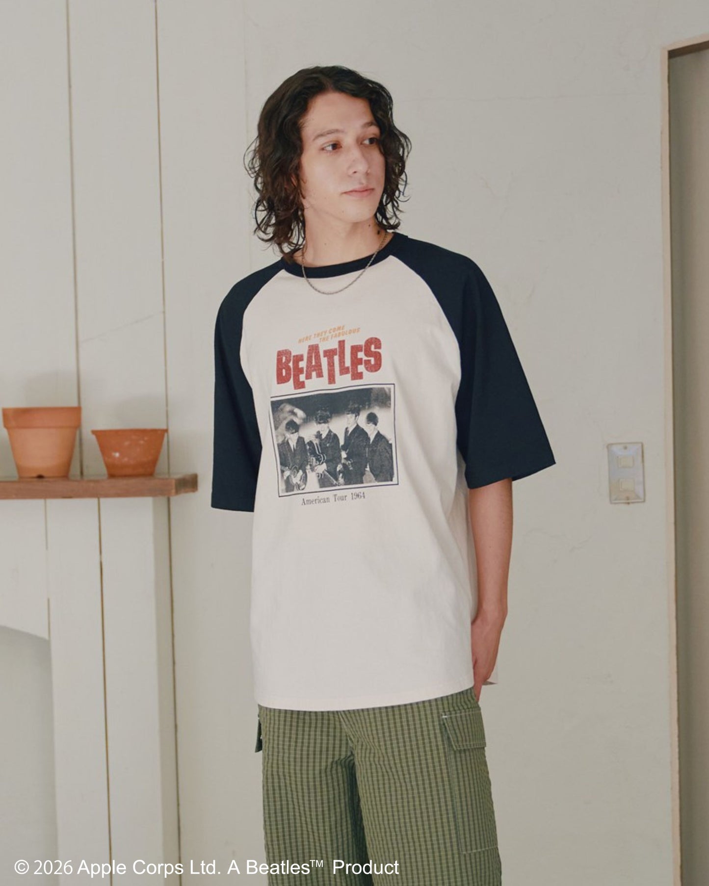 【ビートルズ】ツアープリントラグランT