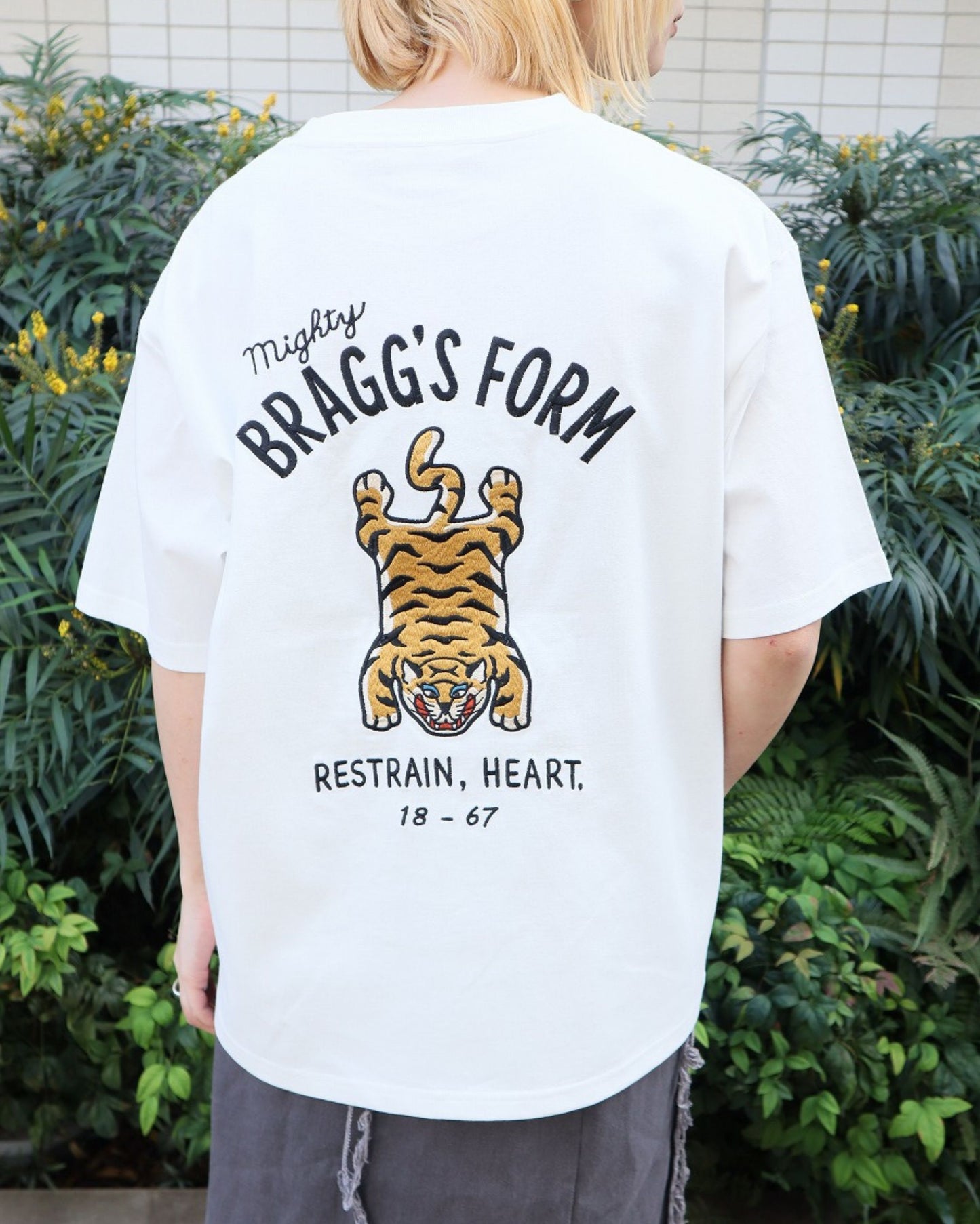 Tiger Embroidery Tee