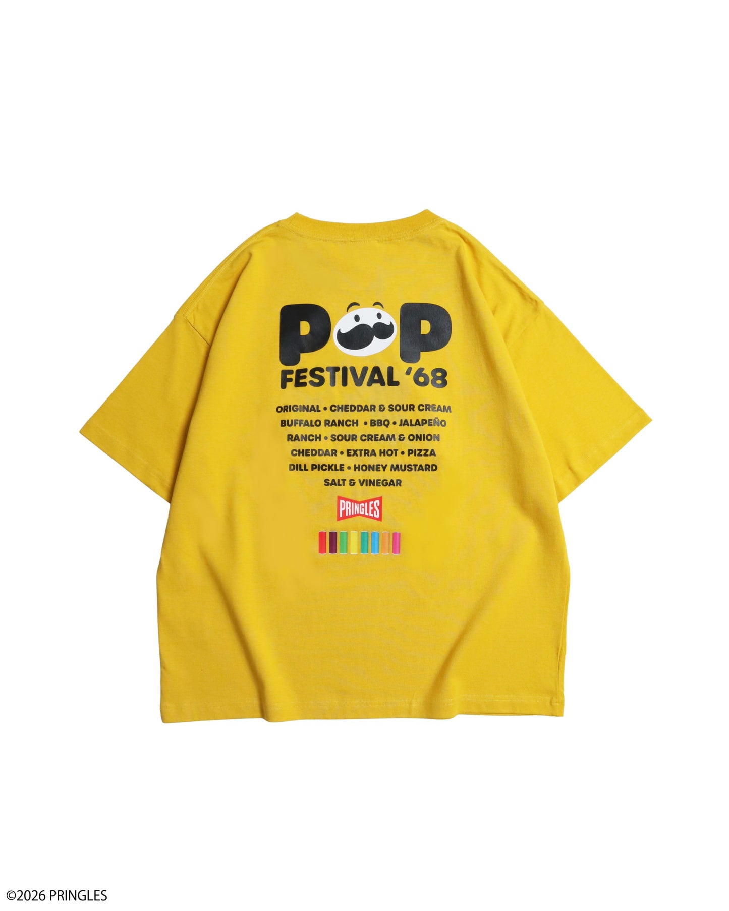 【PRINGLES】サガラ刺繍Tシャツ