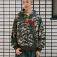 Felt Arch  Zip Hoodie