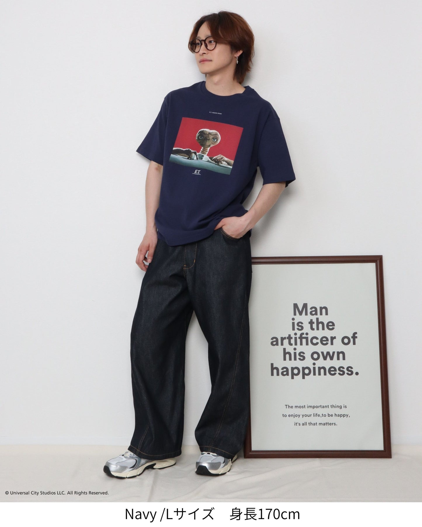 【E.T.】フォトプリントTシャツ