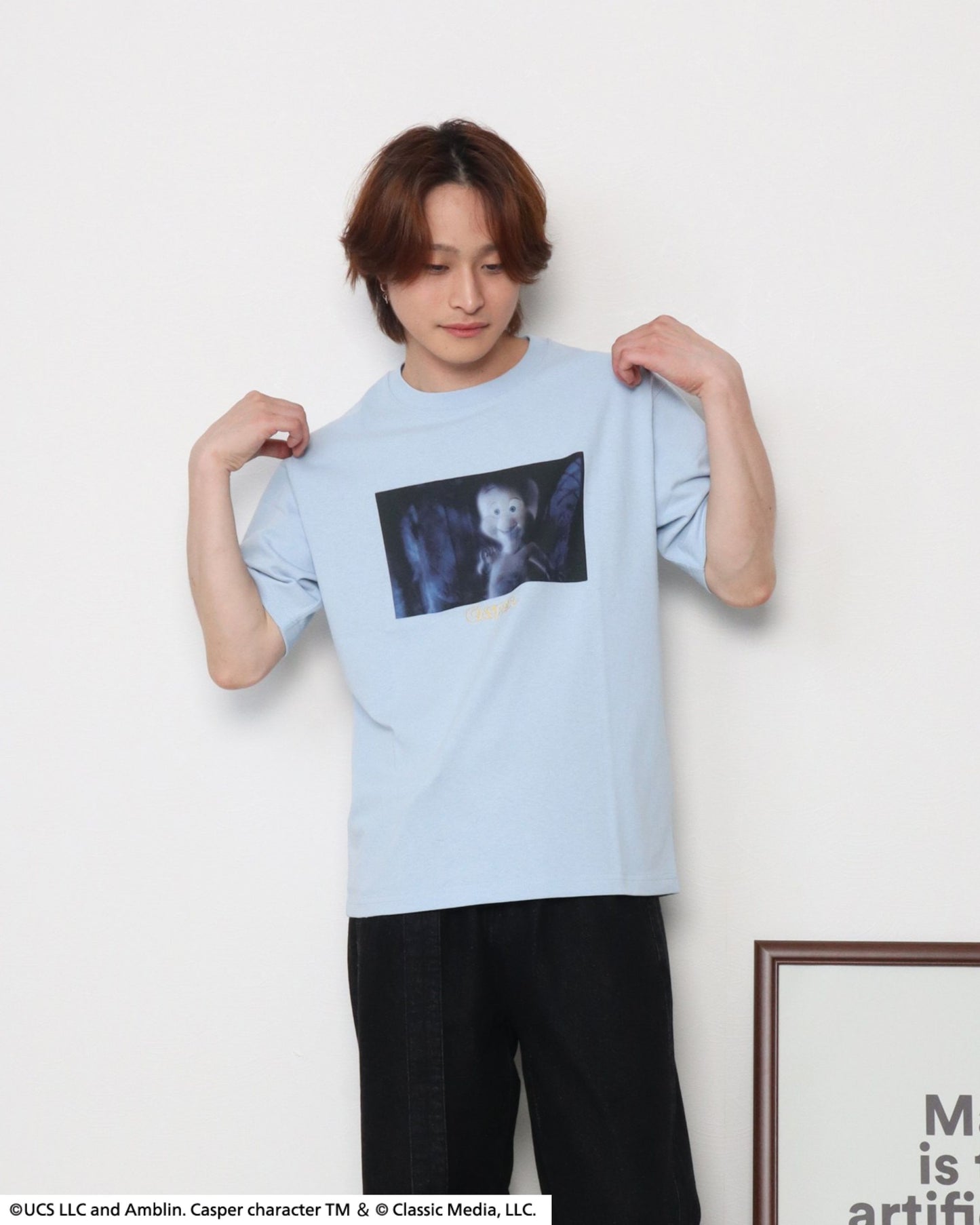 【キャスパー】フォトプリントTシャツ