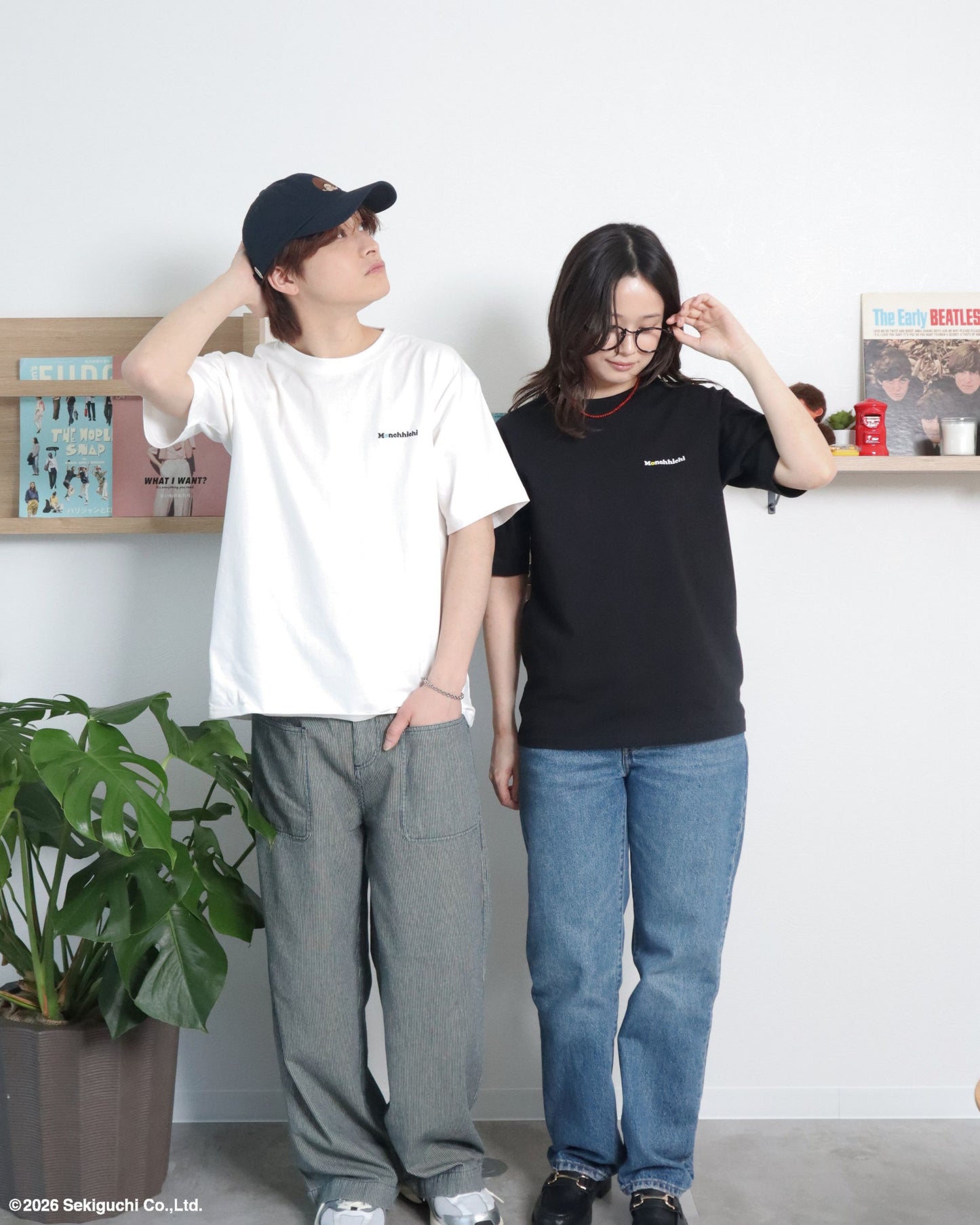 【モンチッチ】フォトプリントTシャツ