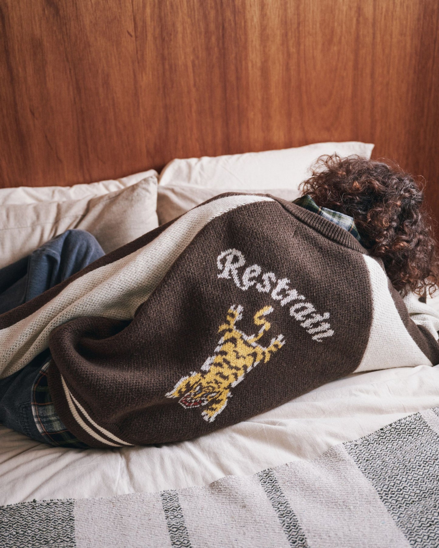 Tiger Knit Souvenir Jacket