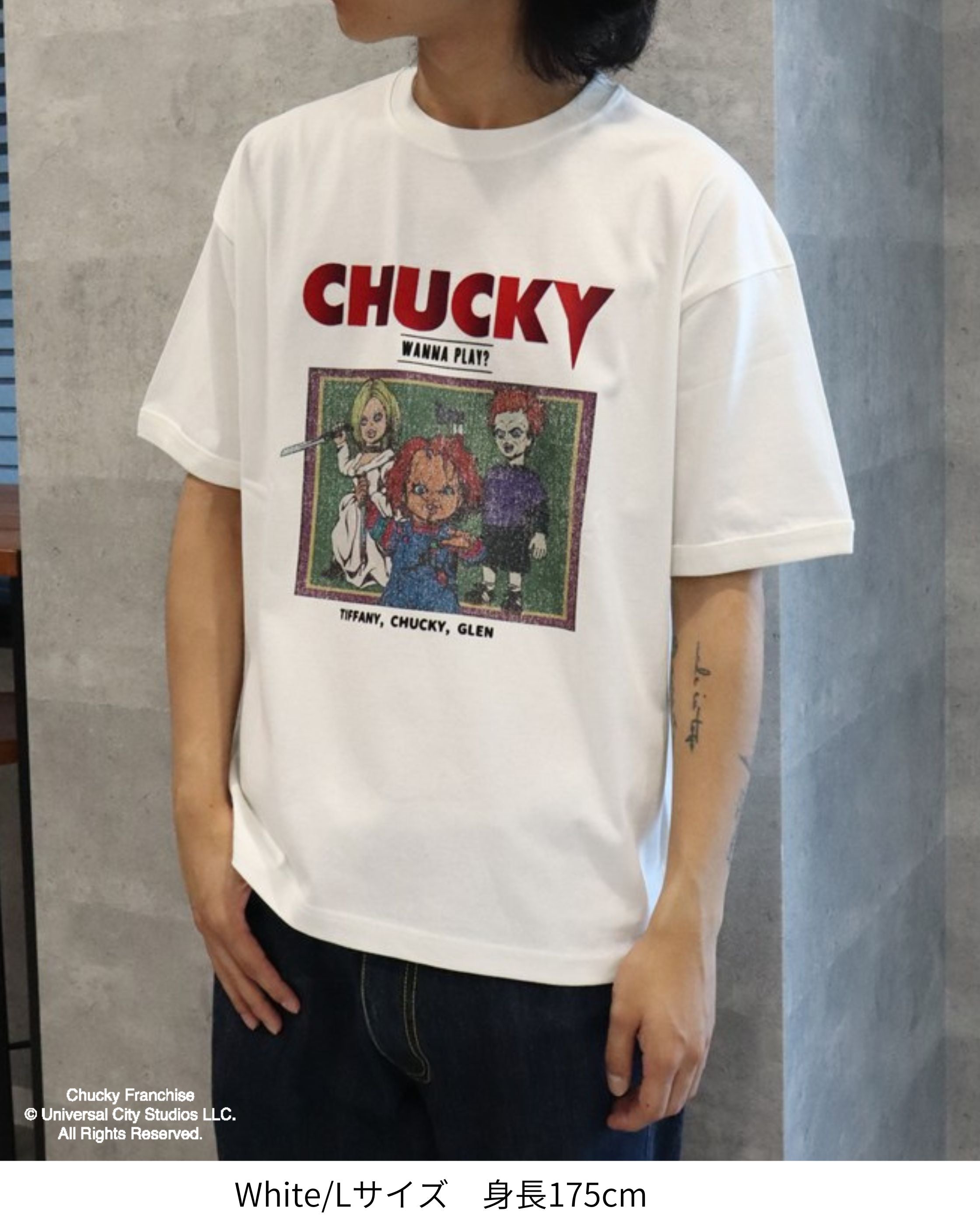 CHUCKY】バンドイラストTシャツ – Ha-Li-C STORE（ハリック