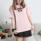 【モンチッチ】刺繍Tシャツ