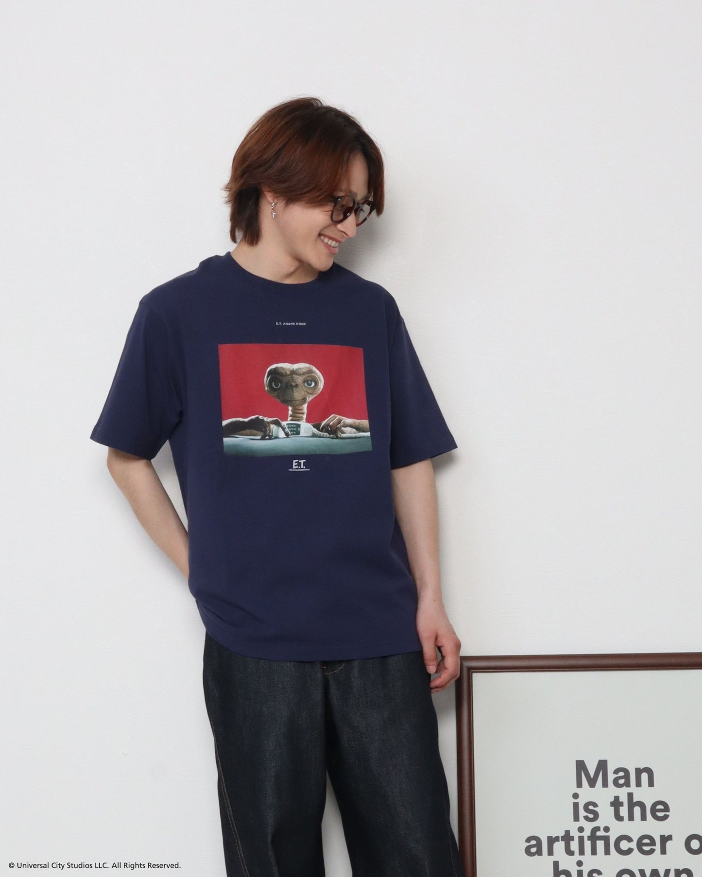 【E.T.】フォトプリントTシャツ