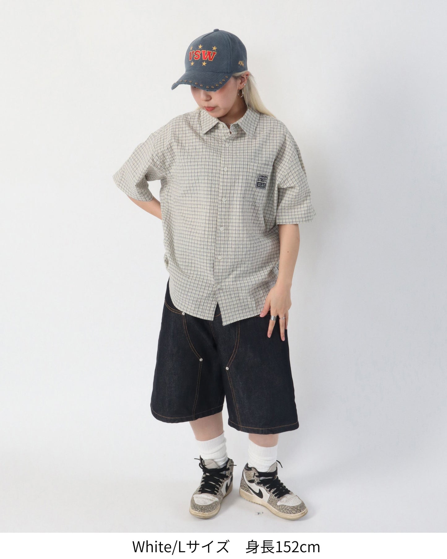 Seersucker Check Shirt / シアサッカーチェックシャツ