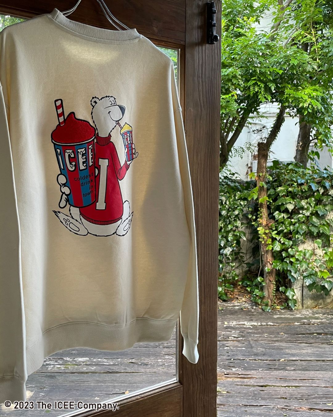 【ICEE】サガラ刺繍スウェット