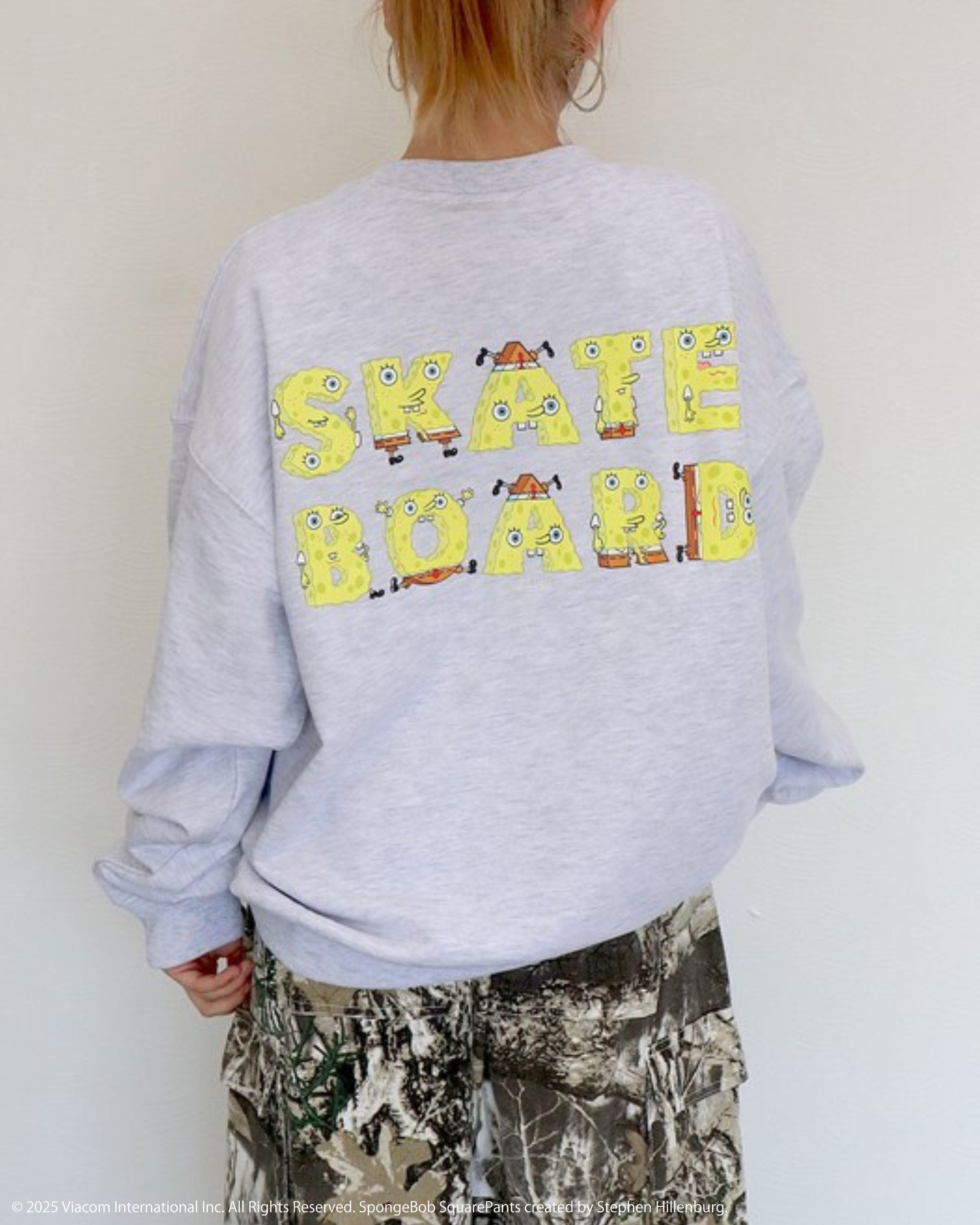 VISION STREET WEAR×スポンジ・ボブ】Skateboard Sweatshirt / POP