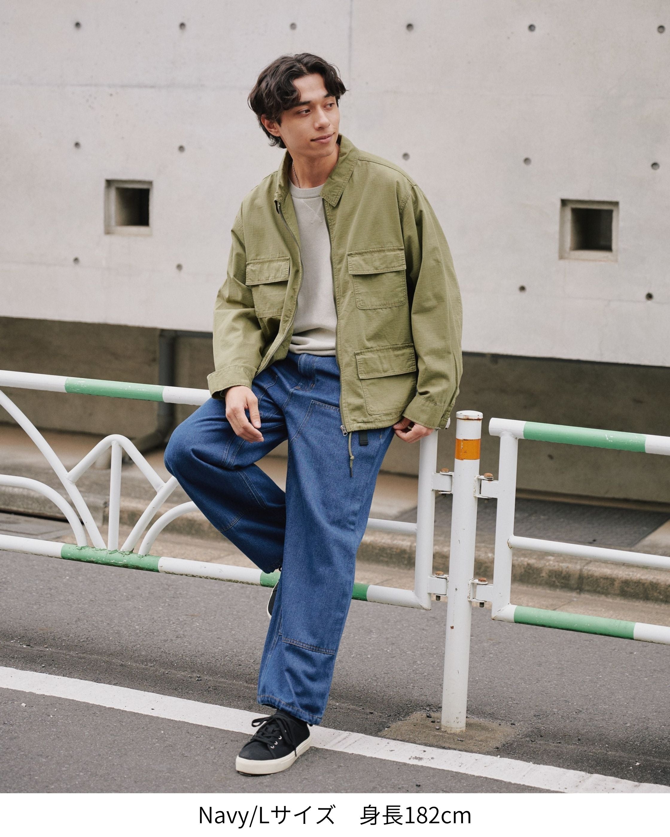 MOVING PANTS®】ダブルニーデニムパンツ – Ha-Li-C STORE（ハリック