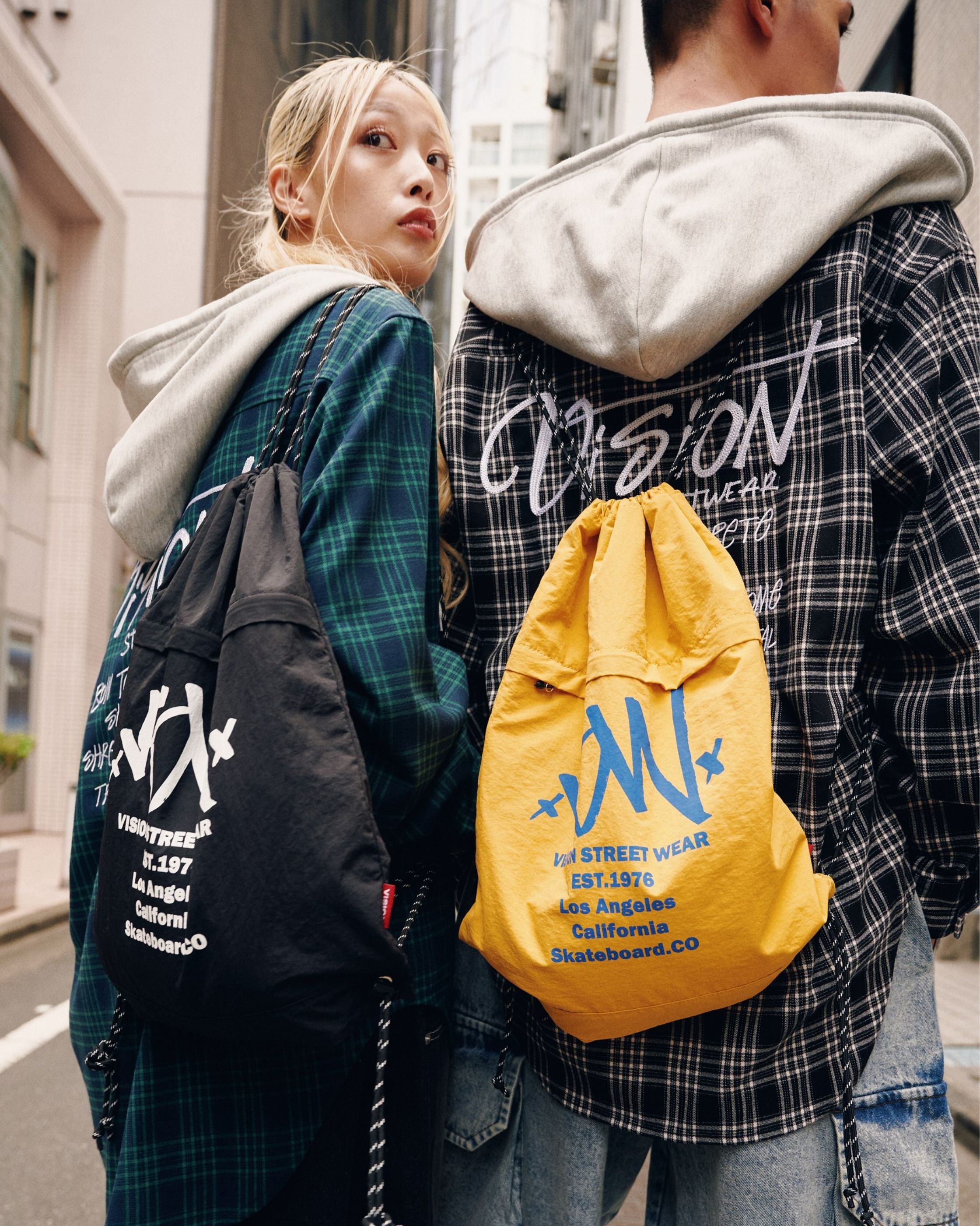 VISION STREET WEAR】Knapsack / グラフィティロゴナップサック – Ha