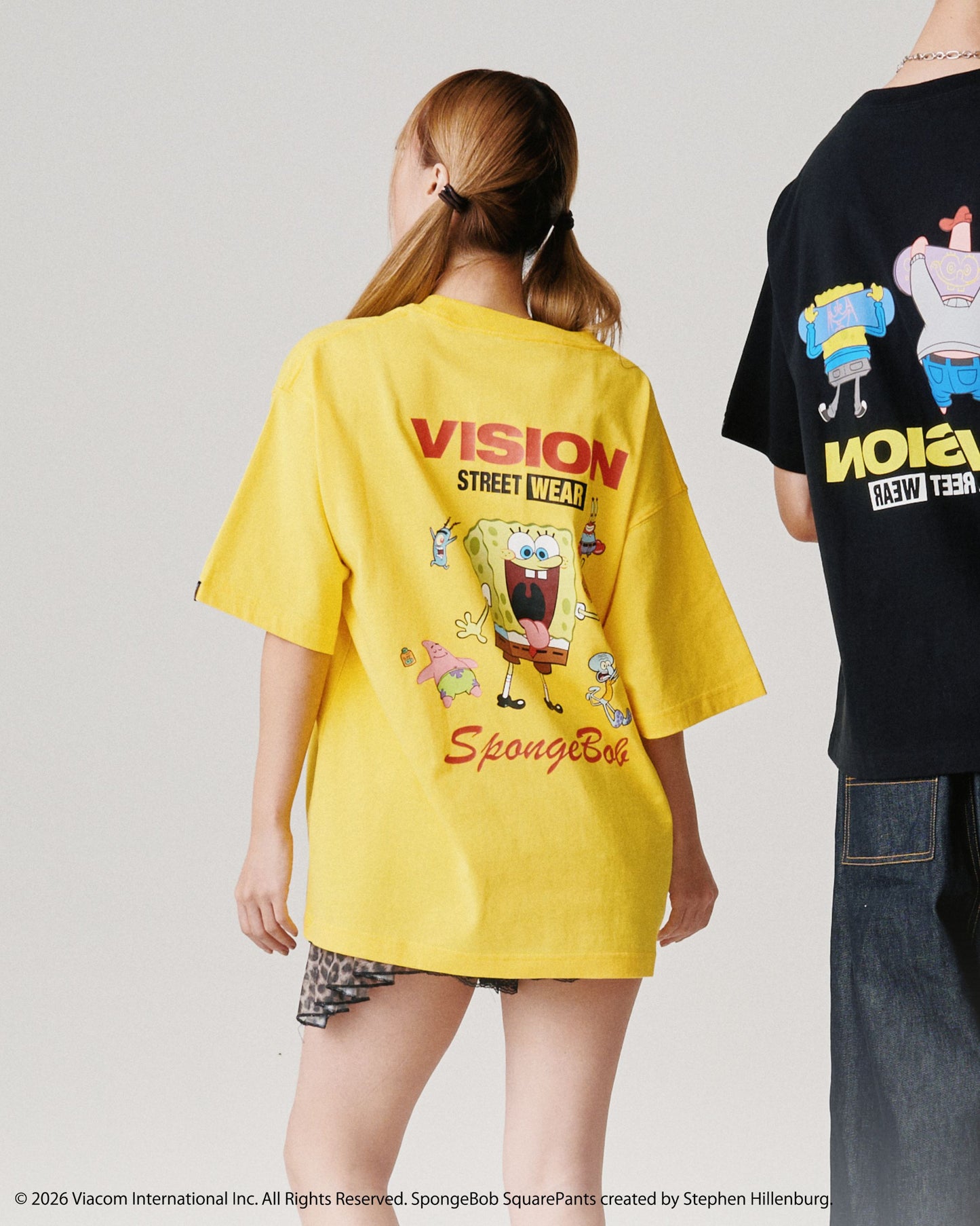 【スポンジ・ボブコラボ】Multi Tee / マルチグラフィックTシャツ