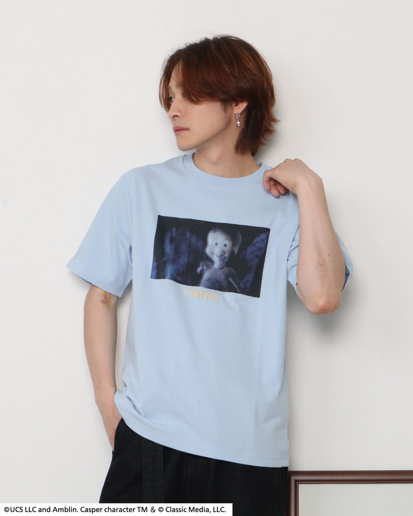 【キャスパー】フォトプリントTシャツ